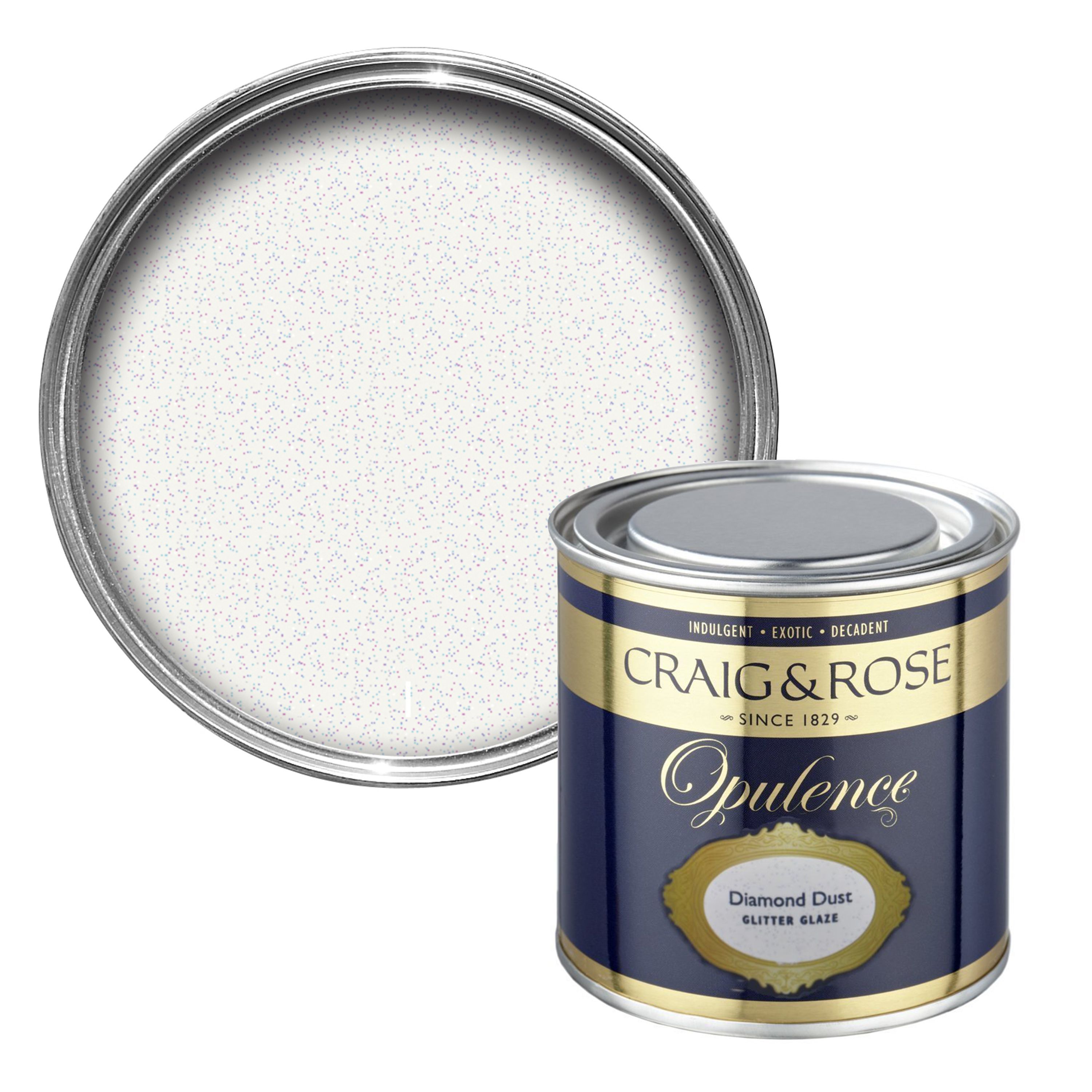 Craig & Rose Opulence Diamond Dust Glitter Effect Special Effect Paint ...