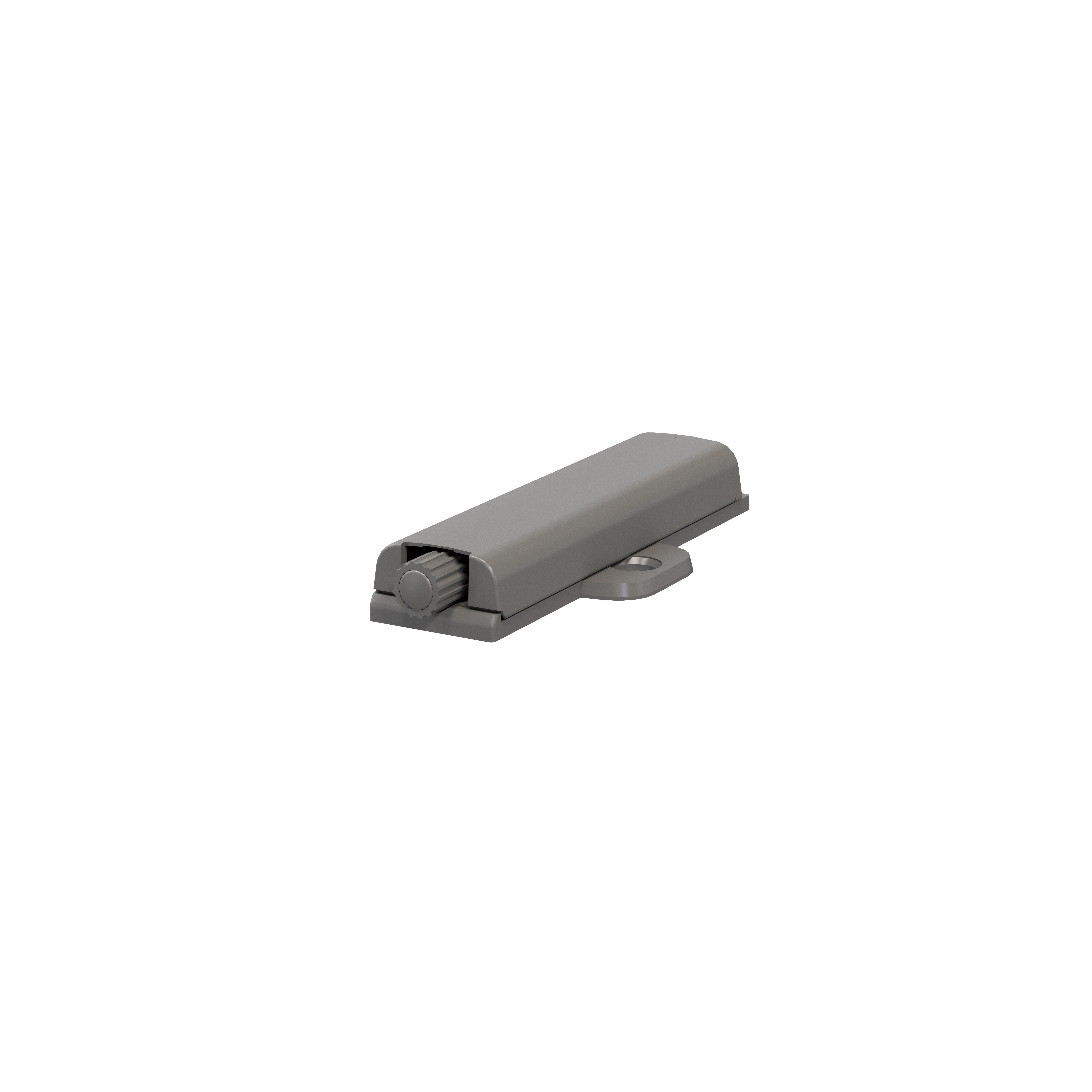 GoodHome Atomia Silver Soft-close doors Push-to-open adaptor, Set of 2