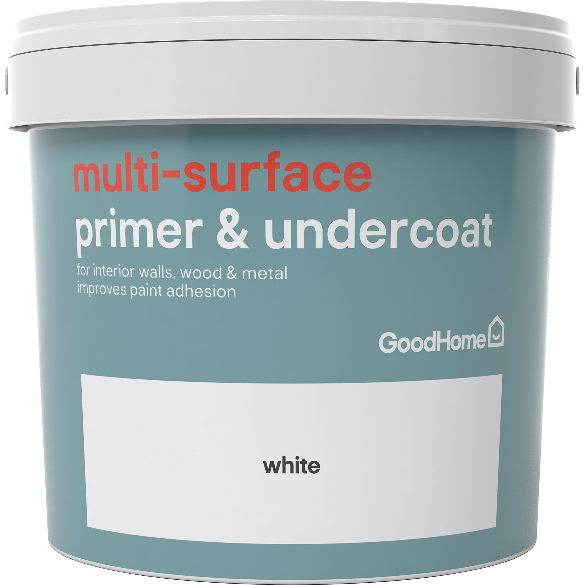 GoodHome White Multi-surface Primer & Undercoat, 5L | Departments | DIY ...