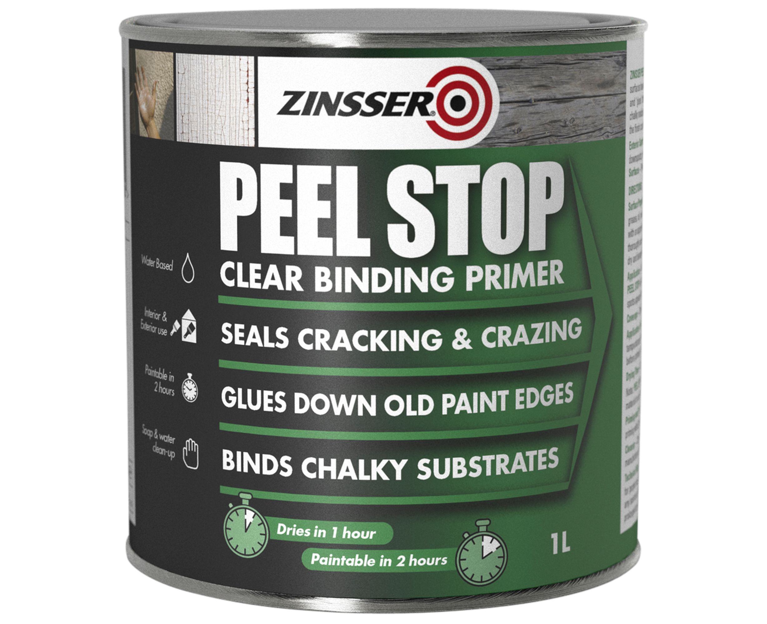 Zinsser Peel Stop Binding Primer 1l Departments Diy At B Q