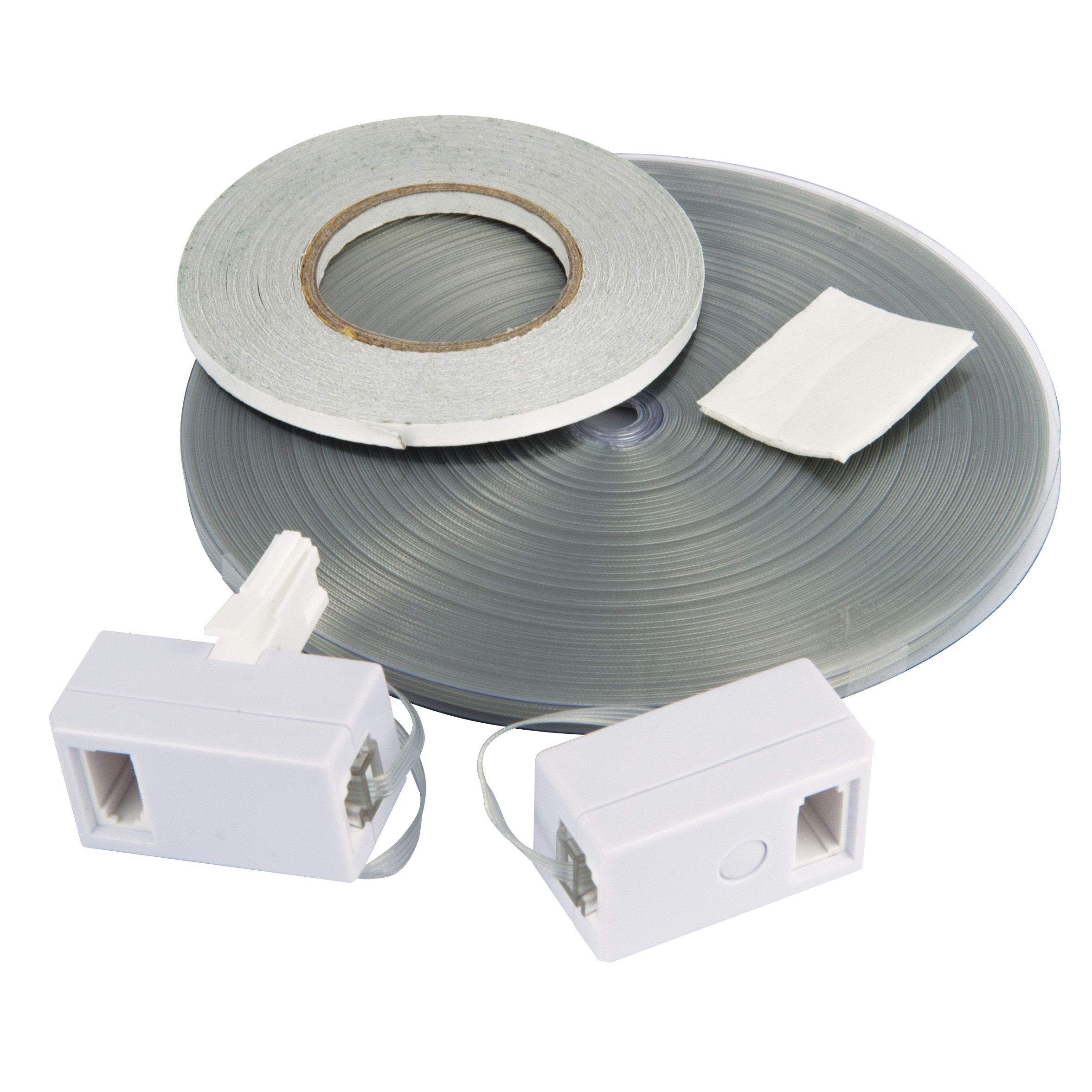 Tristar Slimline Telephone Extension Kit 25m Departments DIY at B&Q