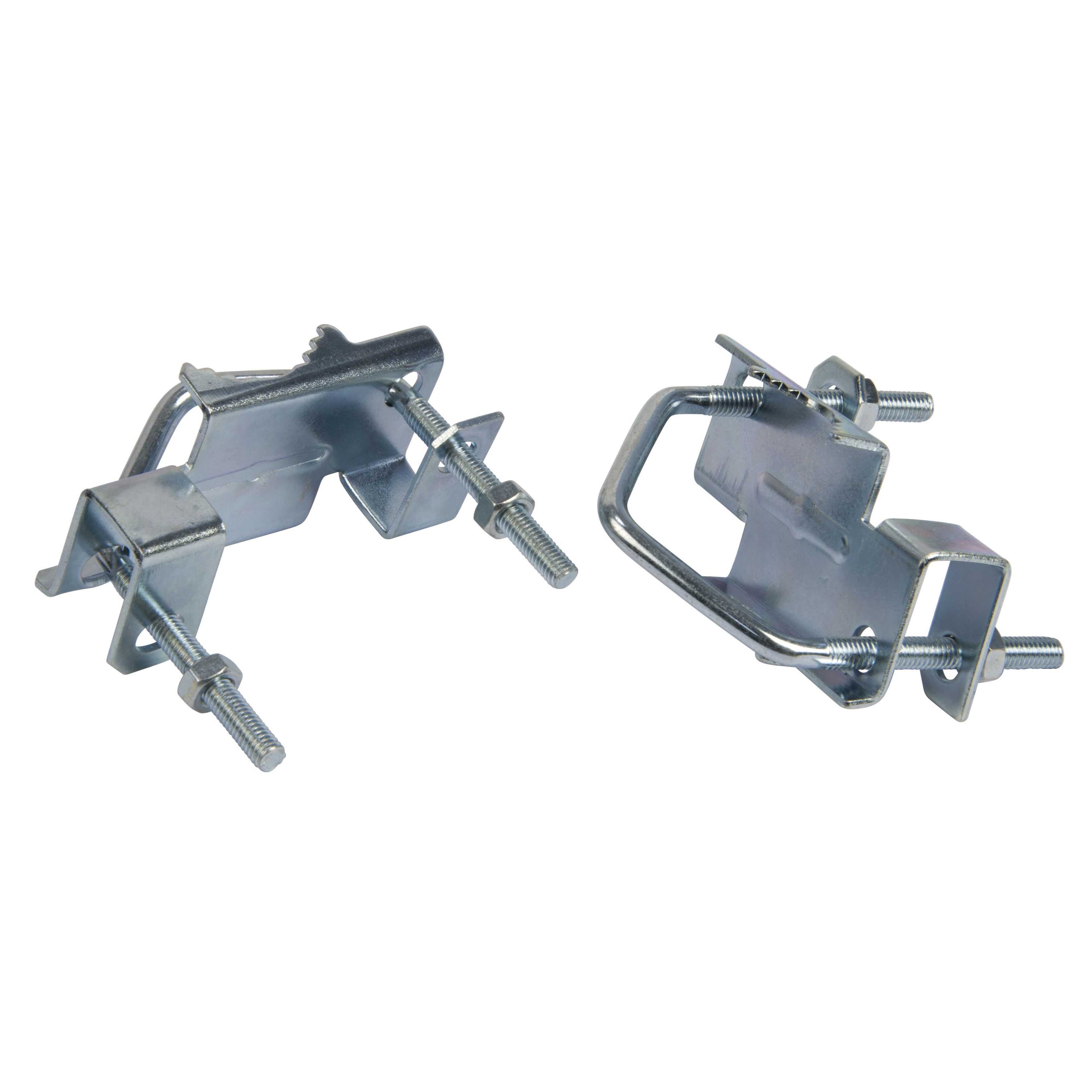 Tristar Silver Outdoor Aerial Clamps Departments DIY at B&Q