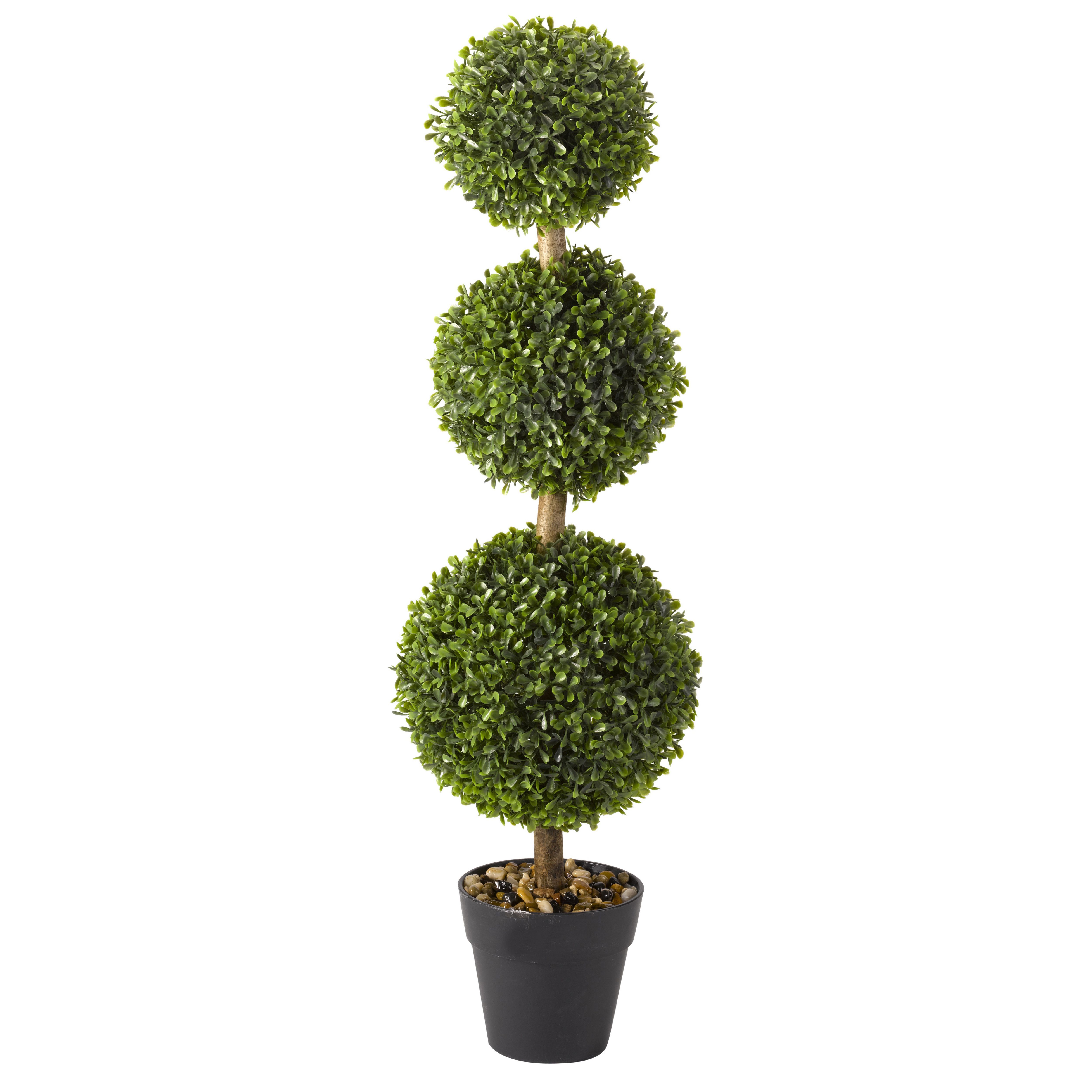 Smart Garden Trio Artificial topiary Ball Departments DIY at B&Q