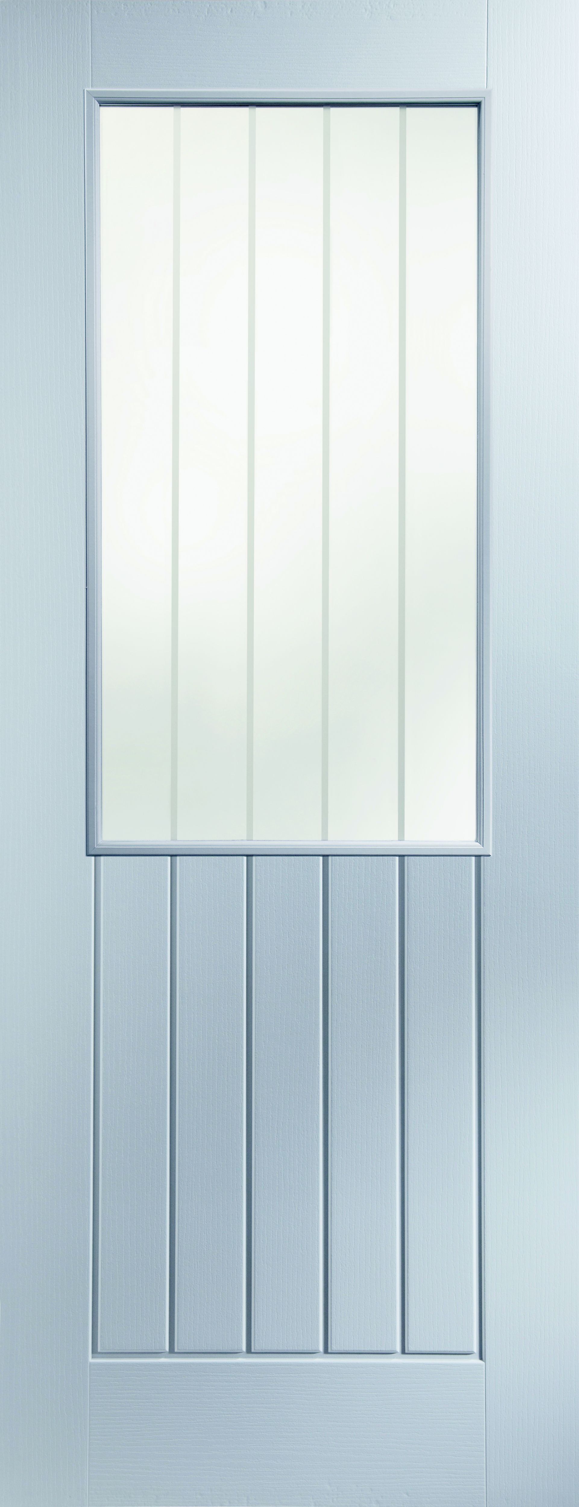 Cottage Primed Woodgrain Internal Door, (H)1981mm (W)762mm