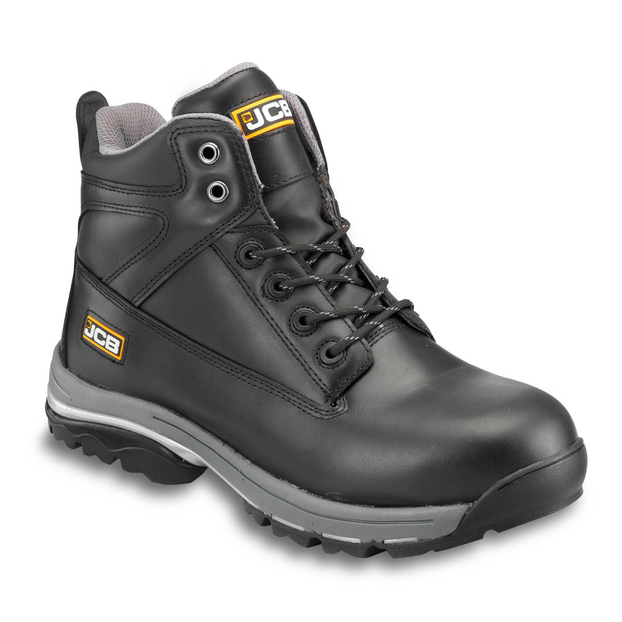 JCB Black Workmax Boots, size 6 Departments DIY at B&amp;Q