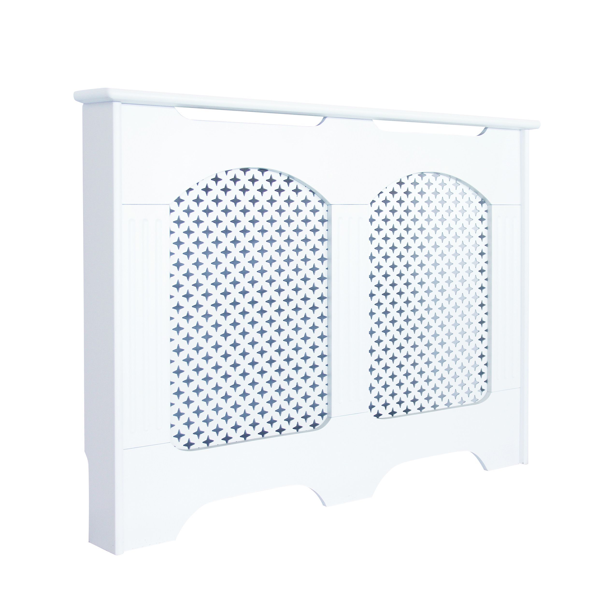 Cambridge Small White Traditional Radiator Cover Departments