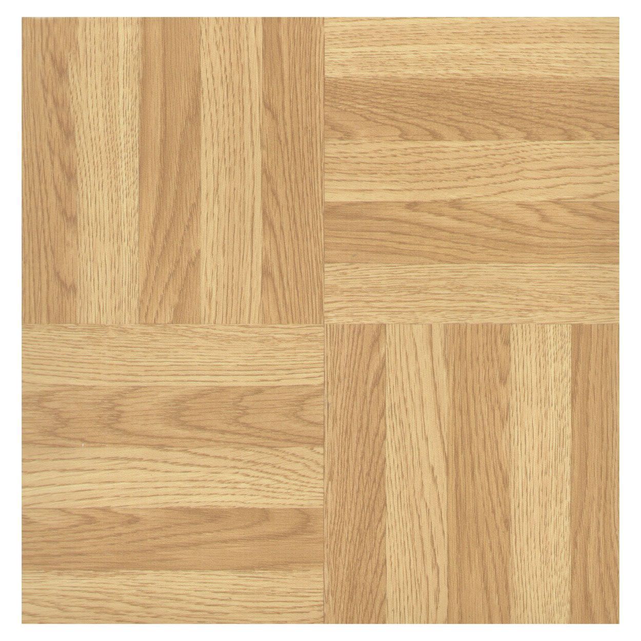 Natural Parquet Effect Self Adhesive Vinyl Tile 1 M Pack B Q