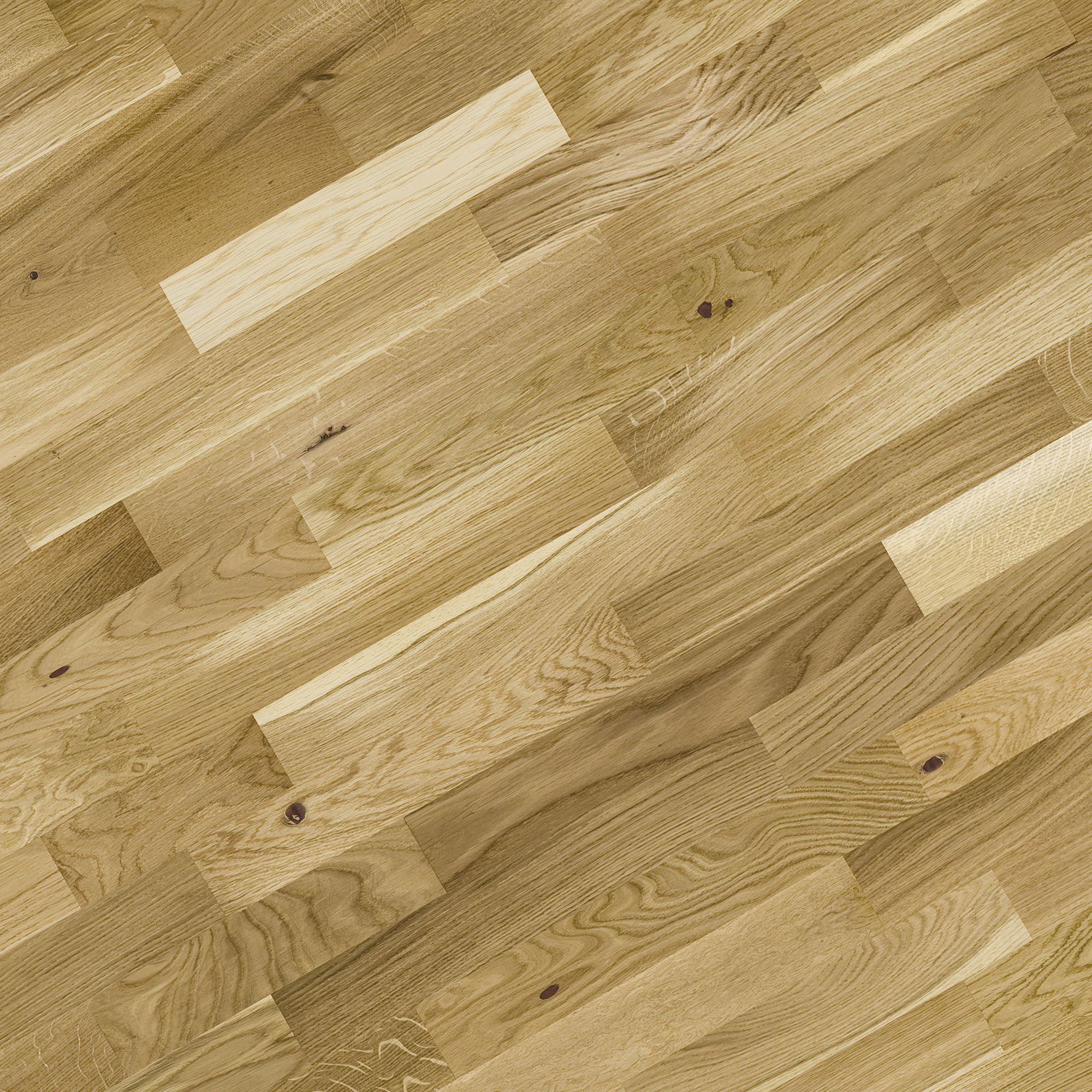 B Q Natural Oak Effect Real Wood Top Layer Flooring 2 03m Pack