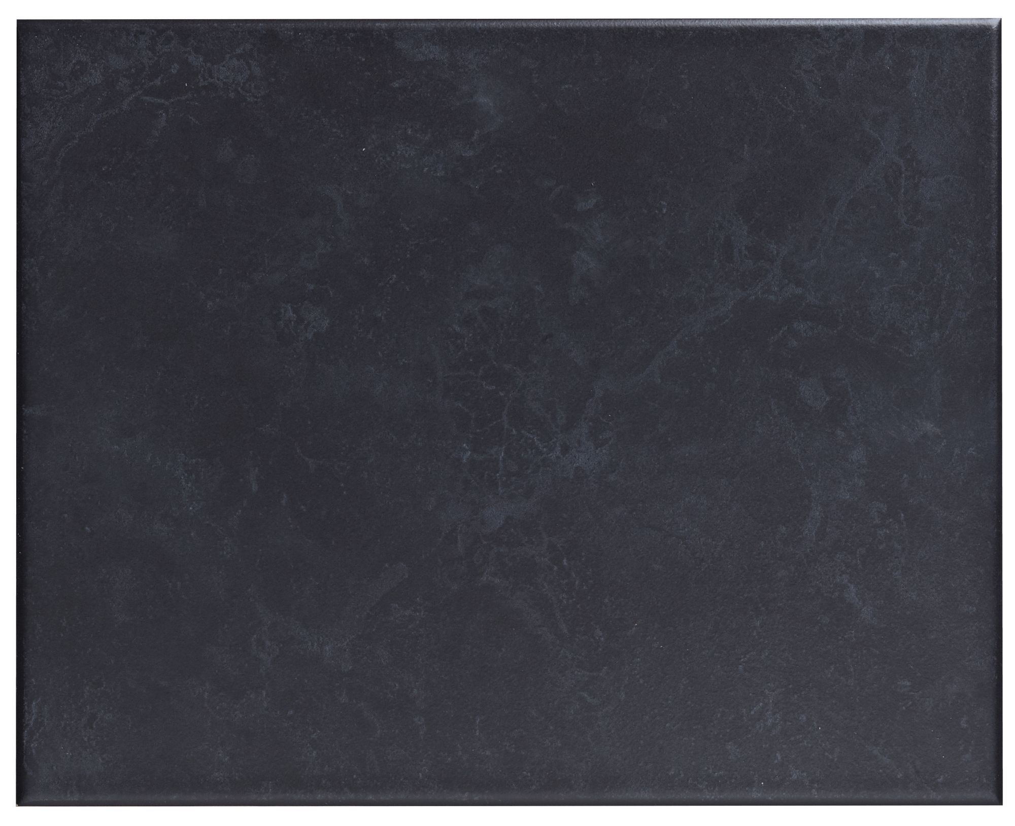 Helena Black Ceramic Wall Tile, Pack of 20, (L)250mm (W)200mm