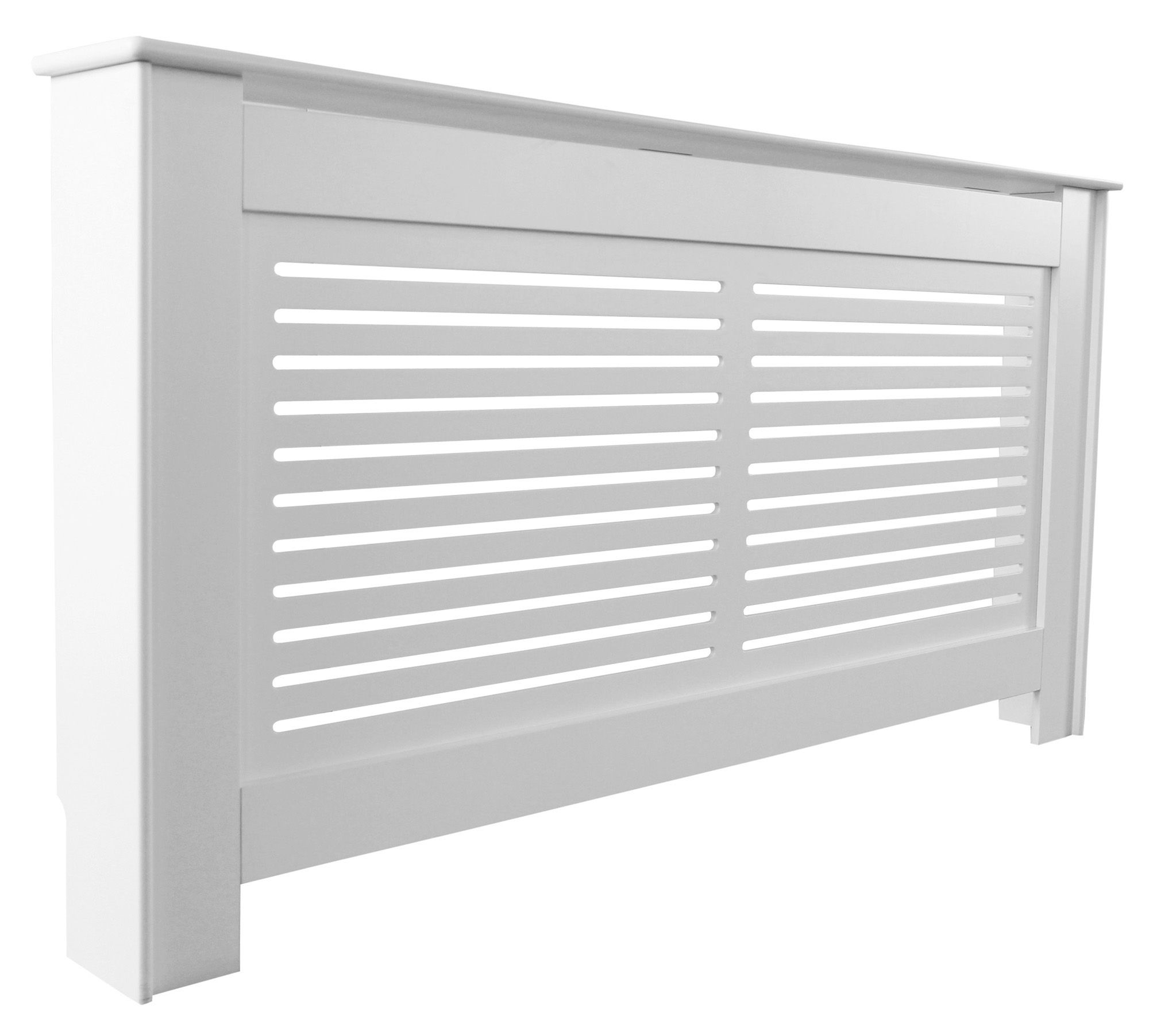 Suffolk Large White Painted Radiator Cover Departments Diy At B Q