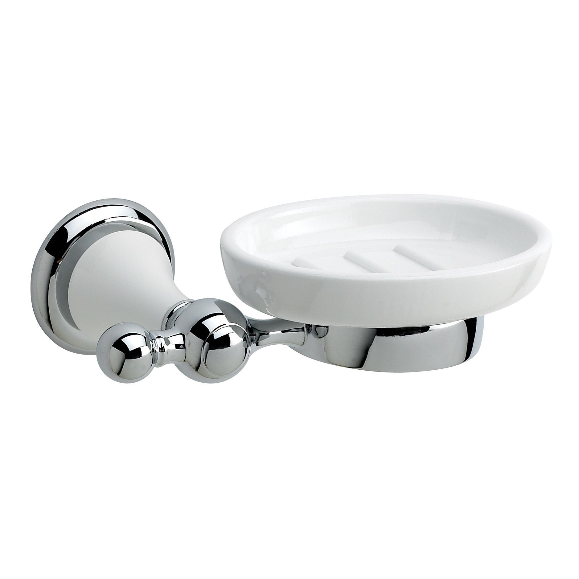 Cooke & Lewis Timeless Chrome effect Soap dish & holder Departments