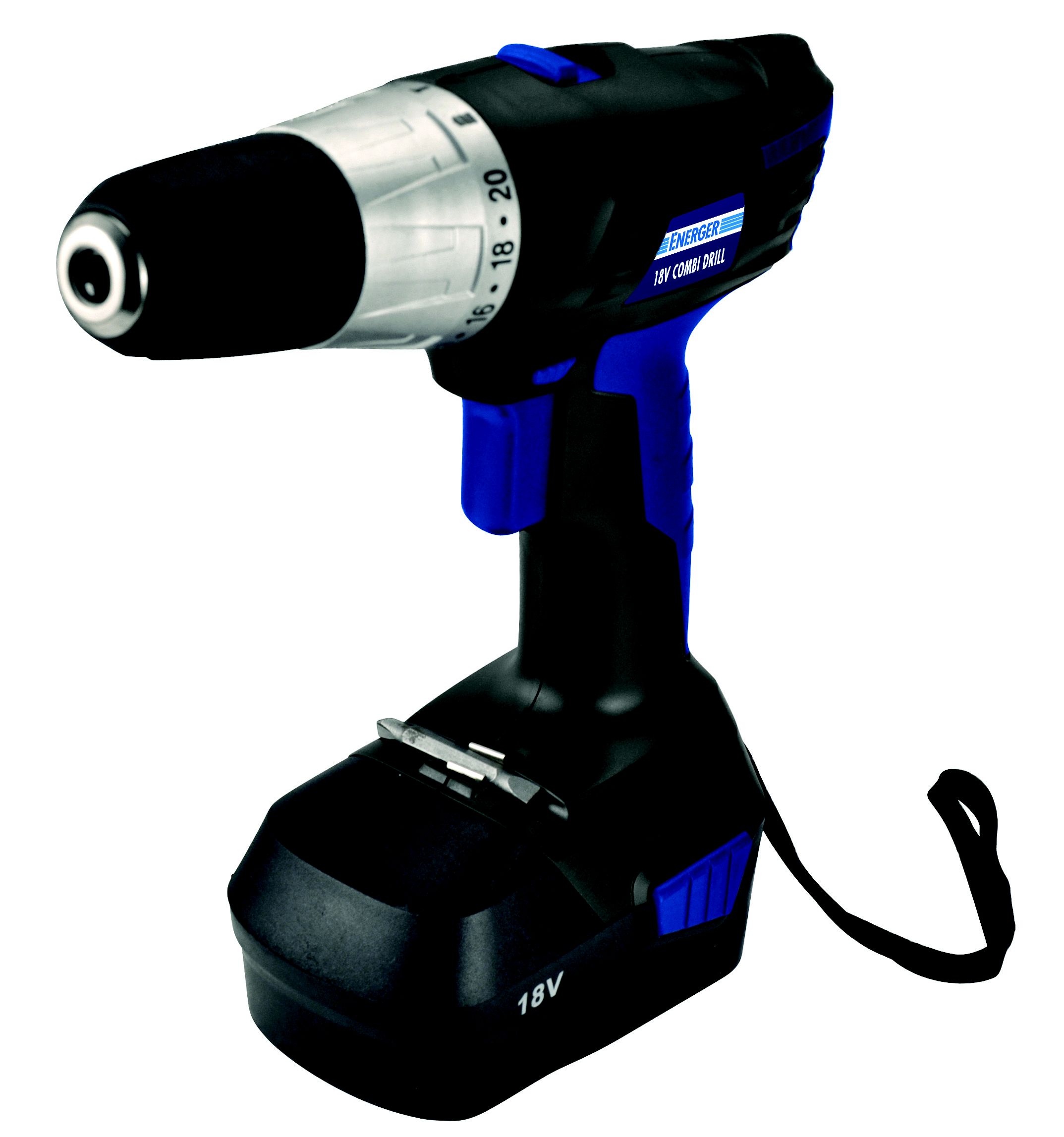 Energer Cordless 18V 1.3Ah NiCd Combi Drill 1 Battery