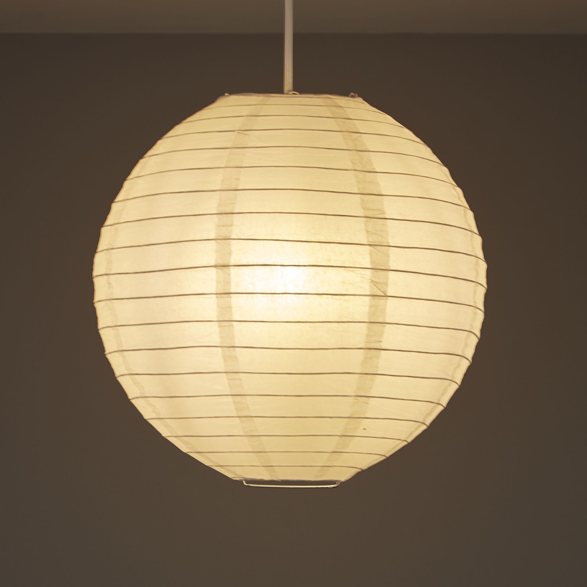 white ball light shade