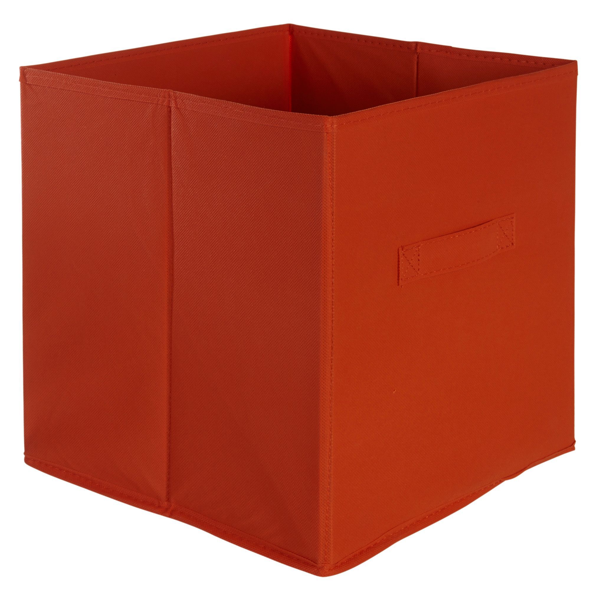 Form Mixxit Orange Plastic Storage Box Departments DIY at B&Q