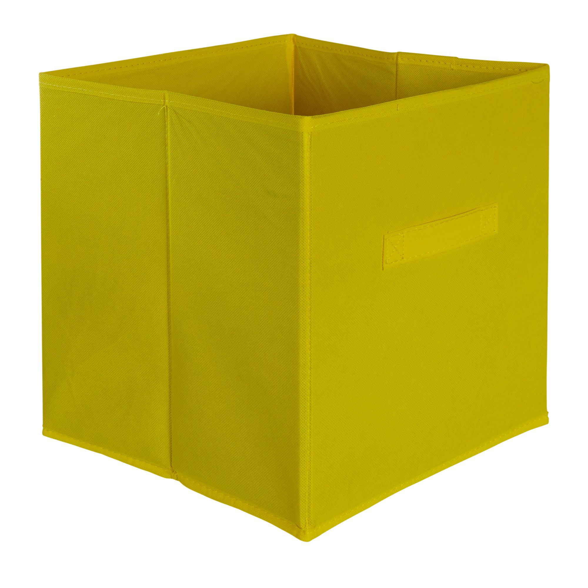 Form Mixxit Yellow Wood Storage Boxes Departments DIY at B&Q