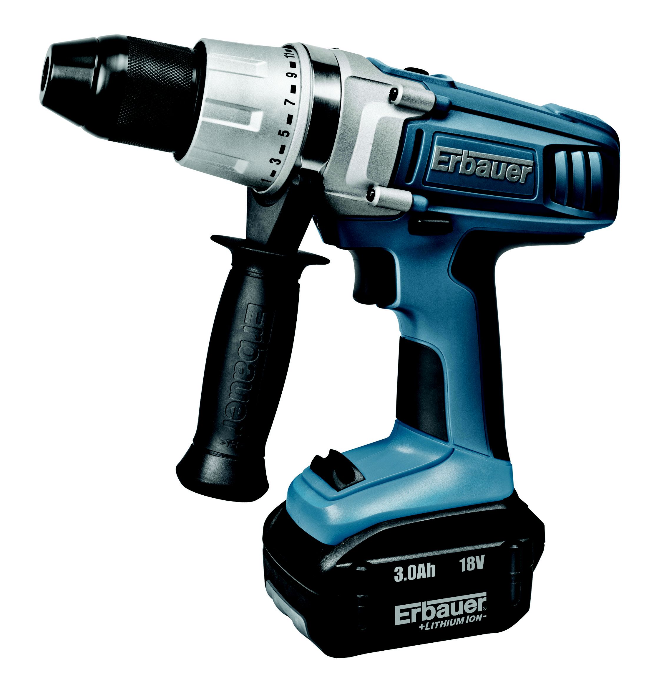 Erbauer 18V 3Ah Liion Cordless Drill driver 1 battery ERI493DDH