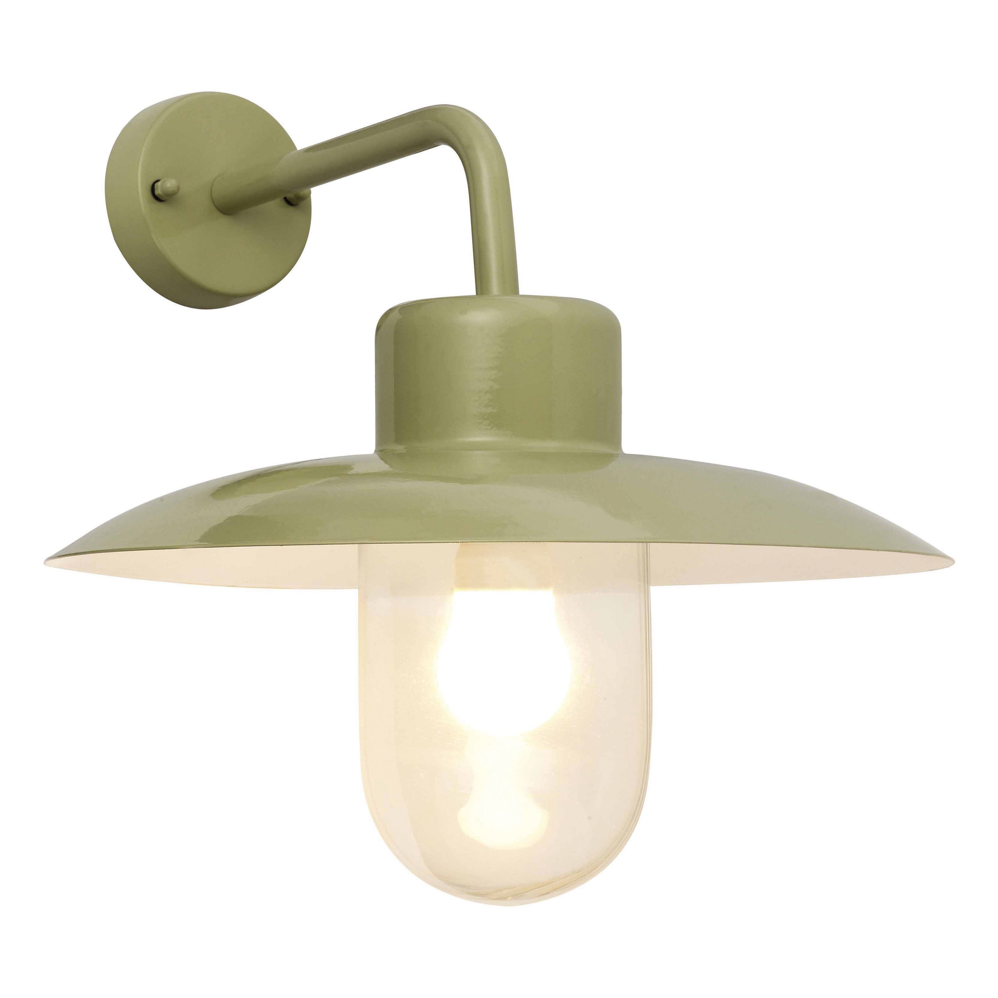 Blooma Mara Green Mains powered External Wall light Departments DIY