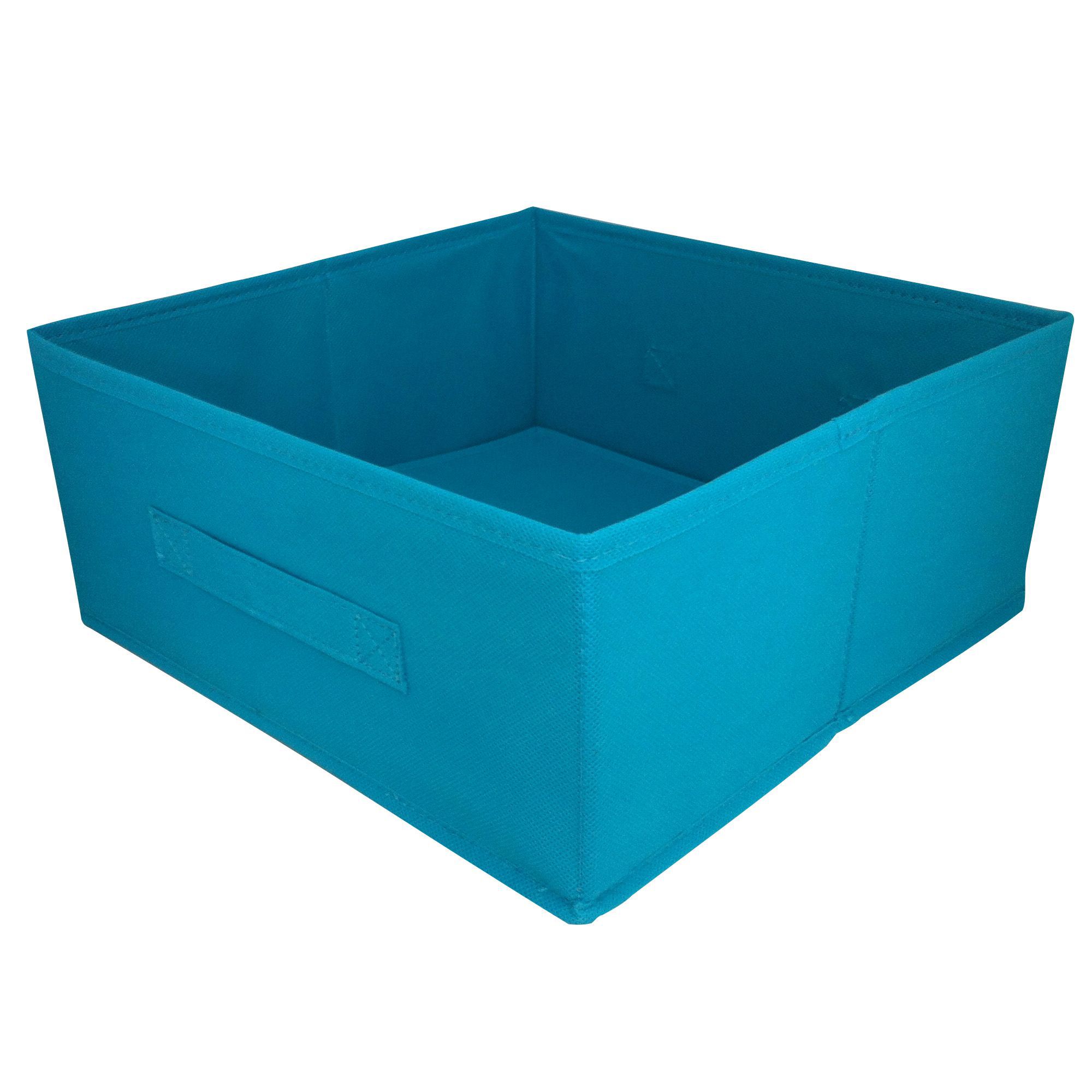 Form Mixxit Blue Plastic Folding Crate | Departments | DIY ...