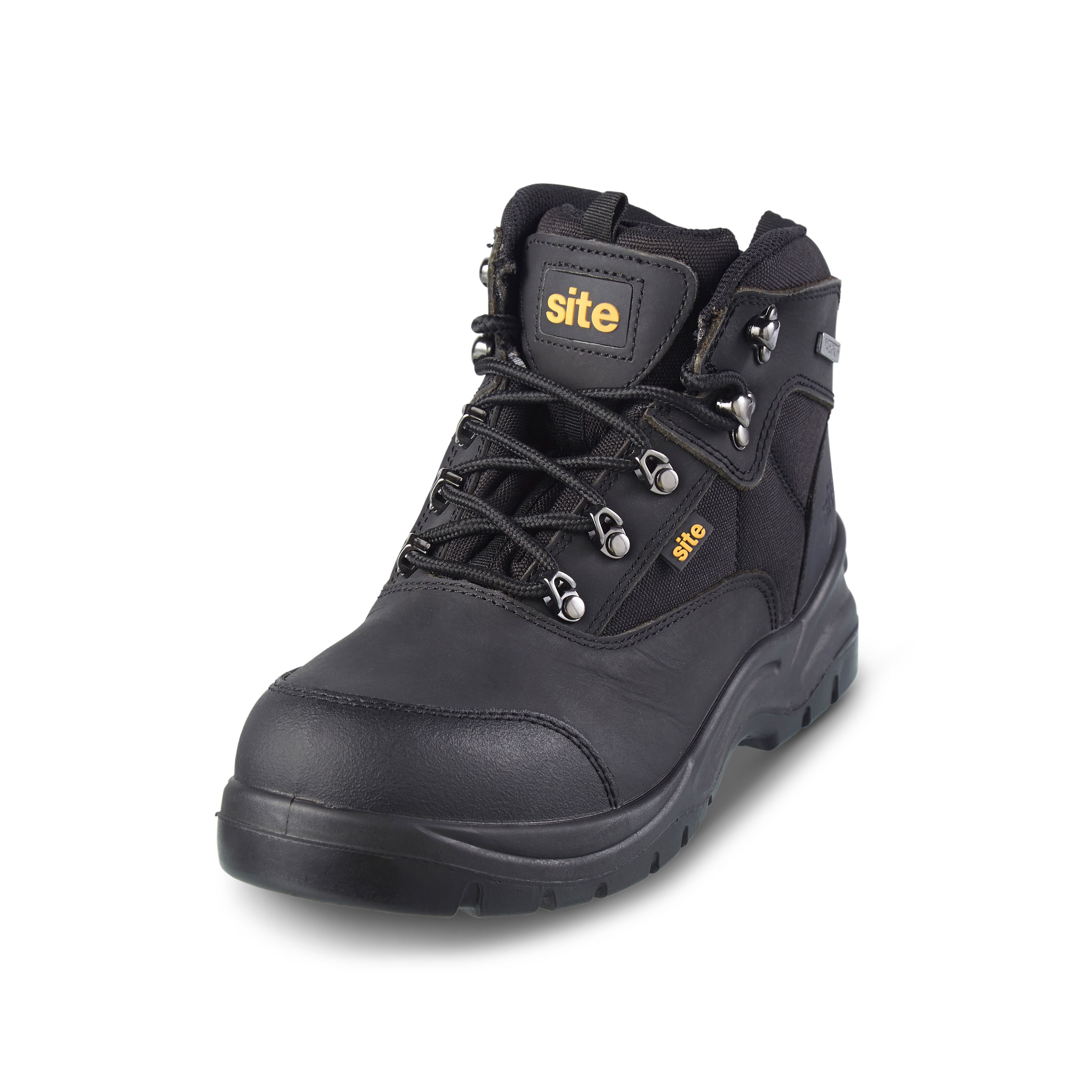 b and q steel toe cap boots