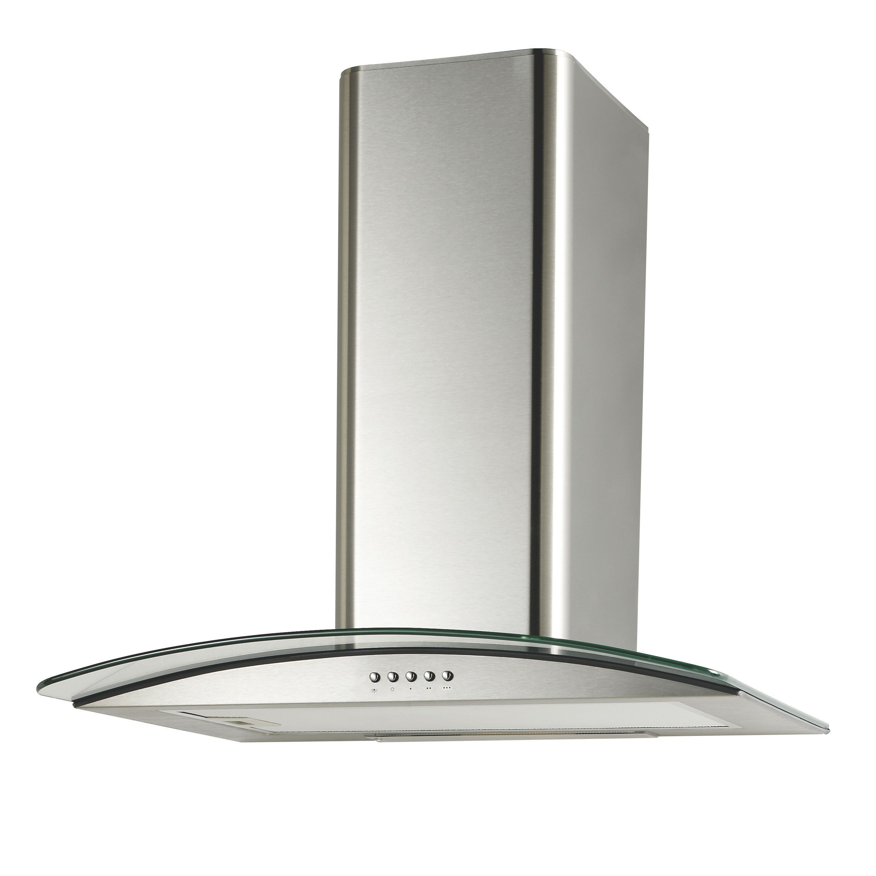 Cooke & Lewis CLGCH70 Stainless Steel Cooker Hood, (W) 700mm ...