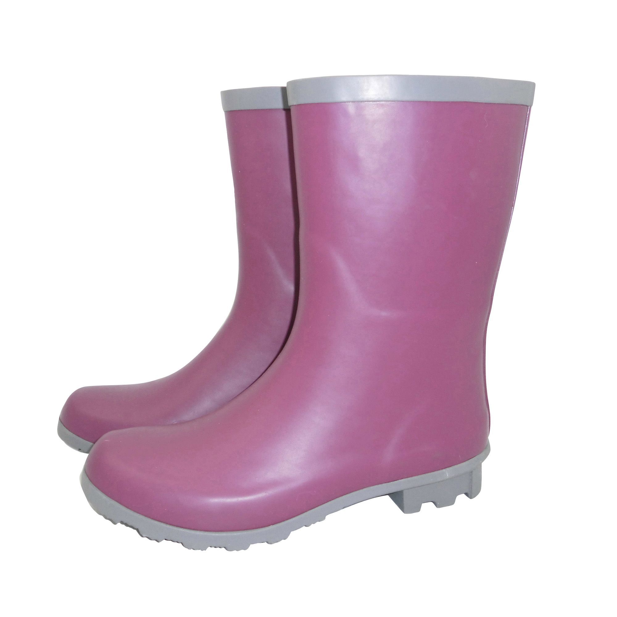 Verve Pink Wellington Boots, Size 7 | Departments | DIY at B&Q