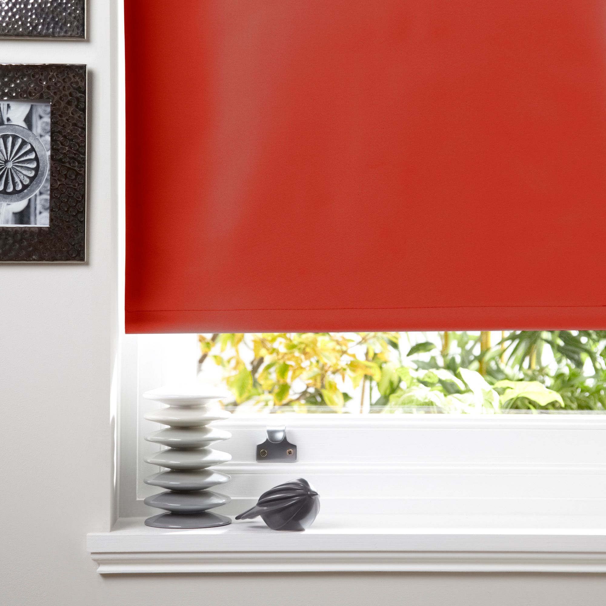 Colours Kona Corded Tomato Roller Blind L 160 Cm W 120 Cm