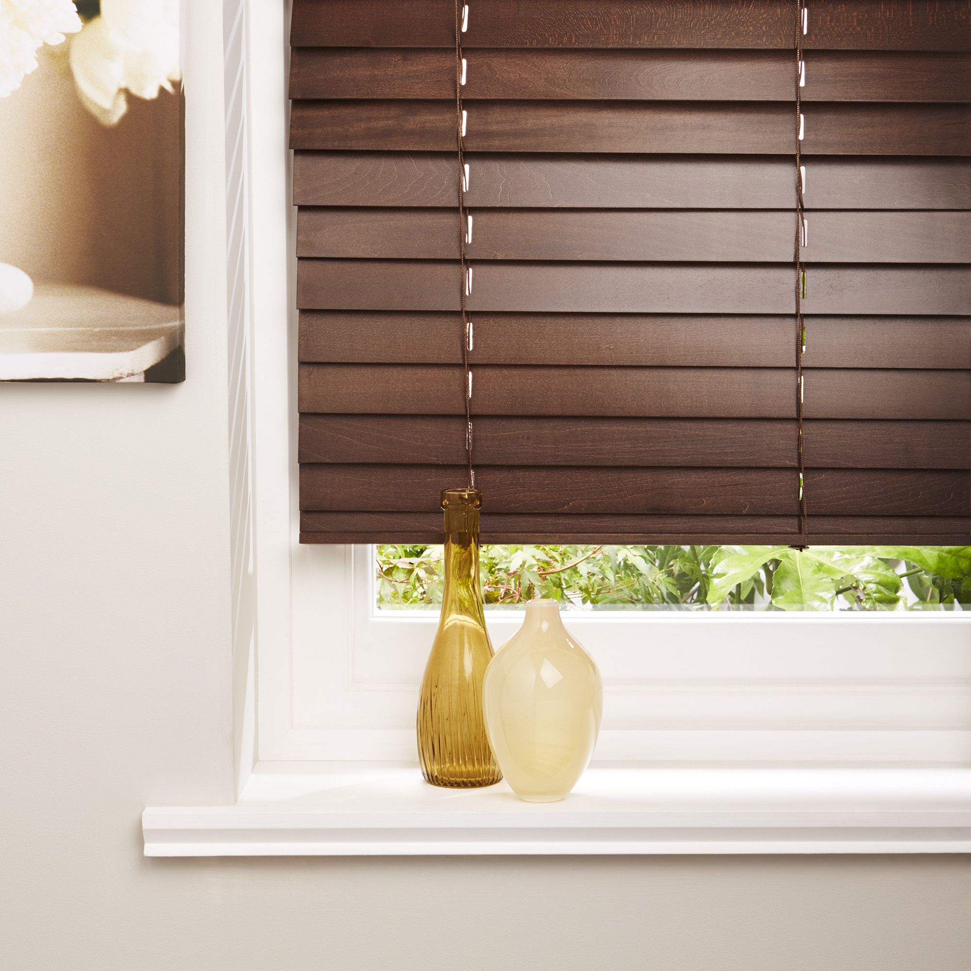 Colours Marco Dark Brown Venetian Blind (W)90 cm (L)160 cm