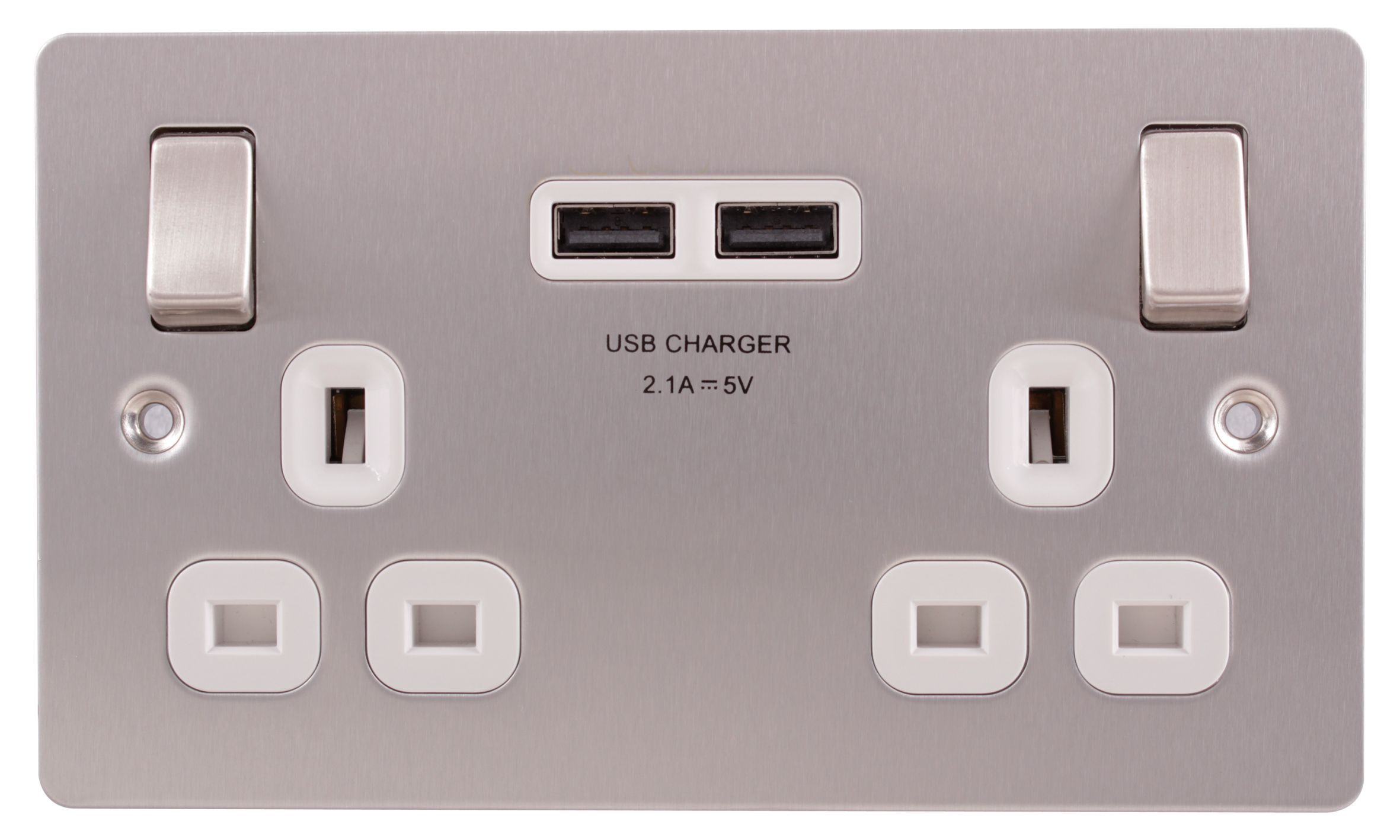 LAP USB socket, 2 x Departments TradePoint