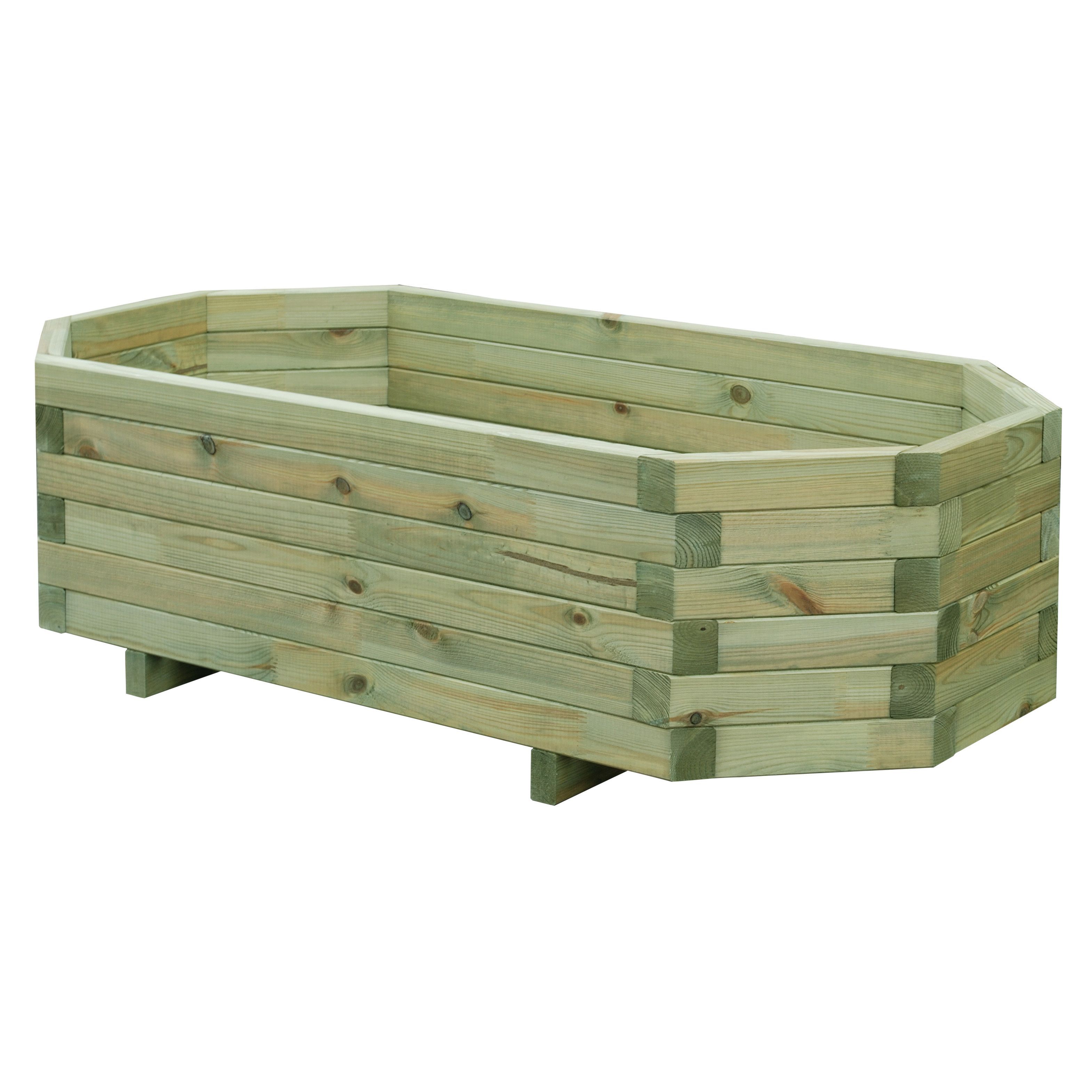 Wooden Trough (H)290mm (L)995mm Departments DIY at B&amp;Q