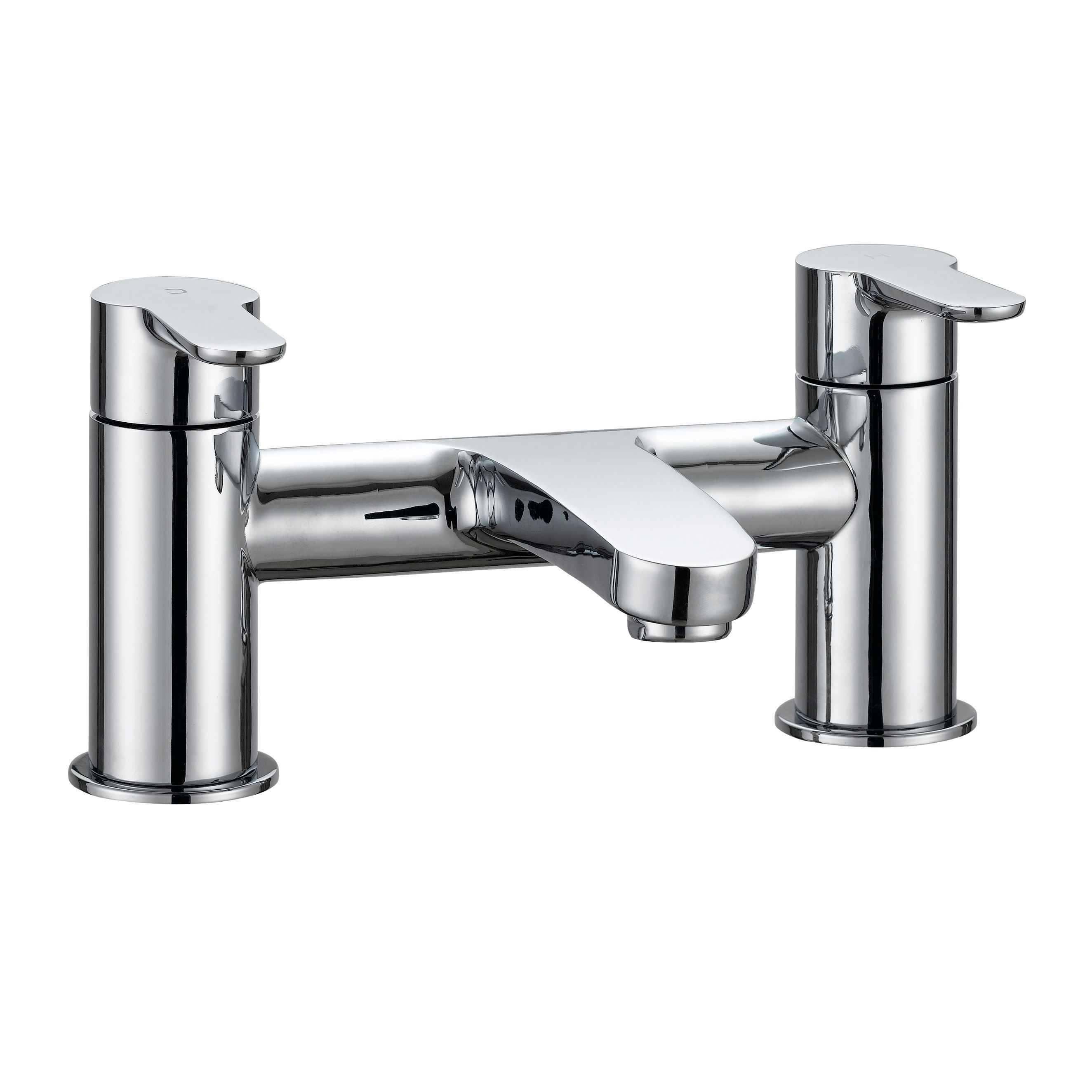 Cooke & Lewis Calista Chrome Finish Bath Mixer Tap | Departments | DIY ...