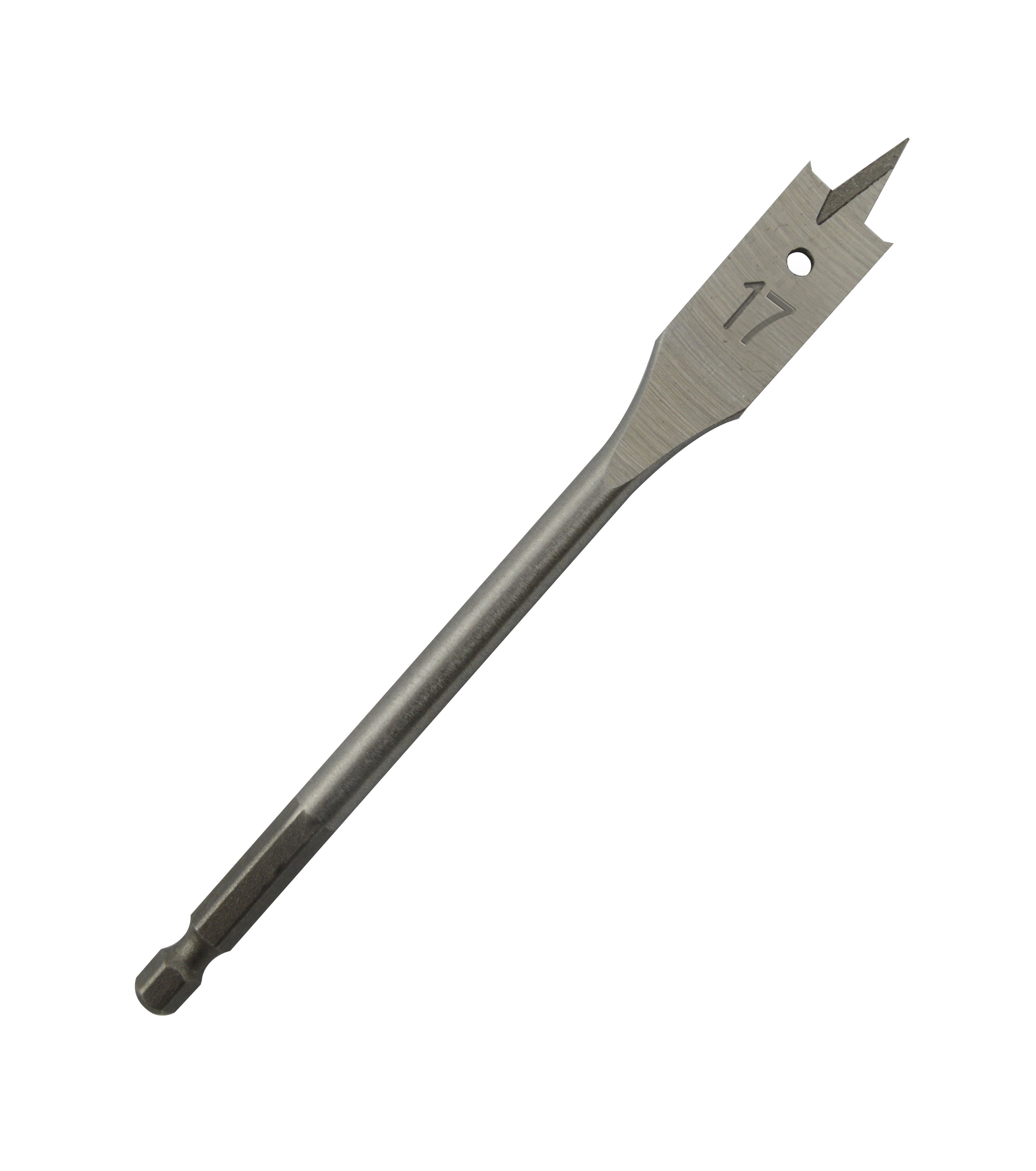 PTX Flat wood drill bit (Dia) 17mm (L)152mm Departments DIY at B&Q