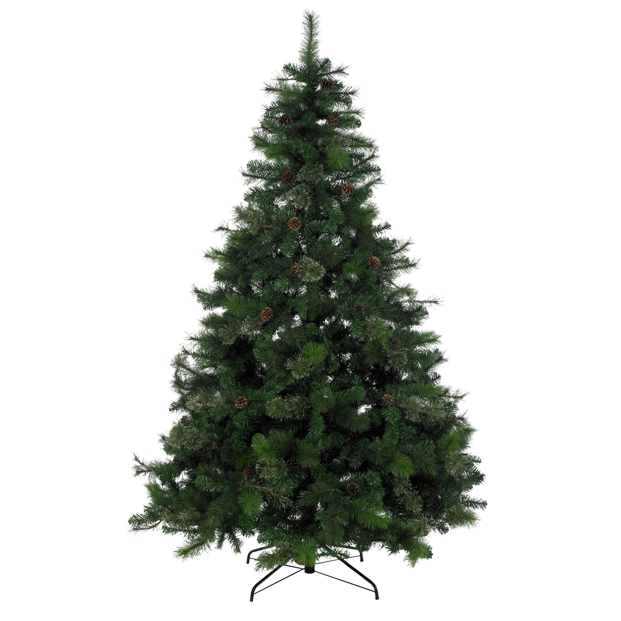 7 ft Andorra Pre-Decorated Christmas Tree | Departments | DIY at B&Q