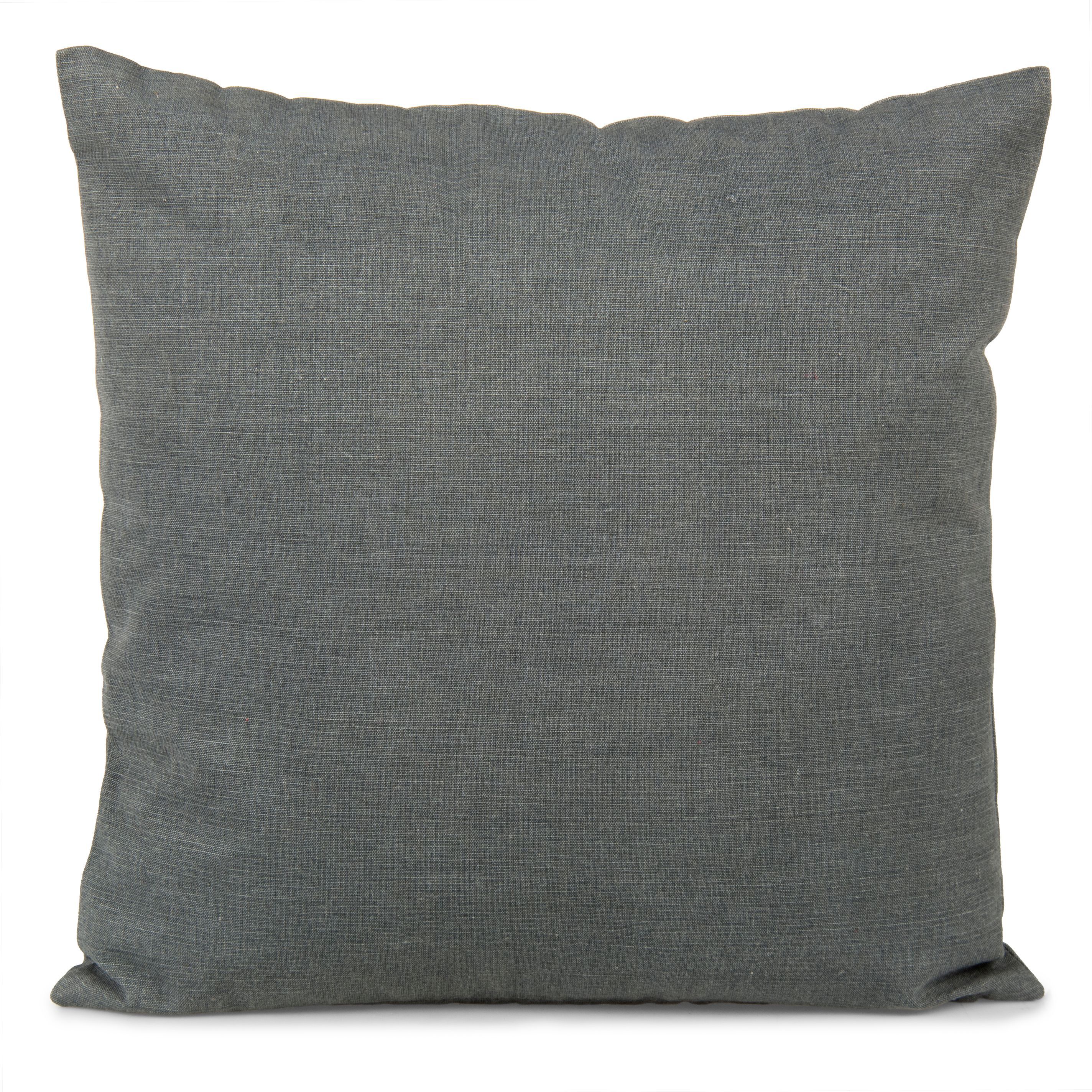 Brysa Sac de Sel Mid grey Cushion | Departments | DIY at B&Q