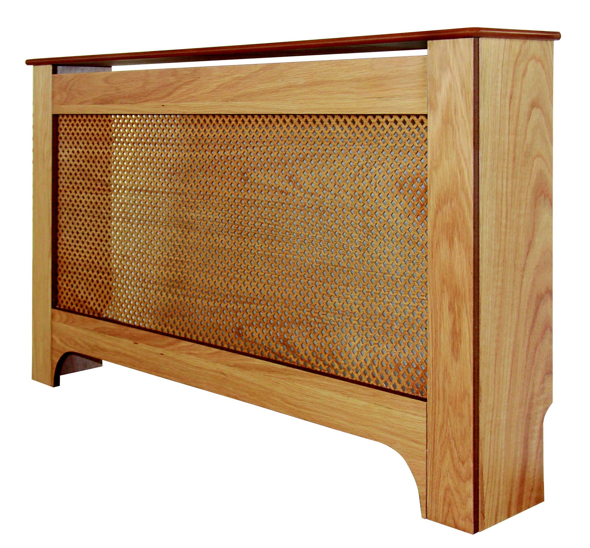 Mayfair Large Oak veneer Radiator cover Departments DIY at B&Q