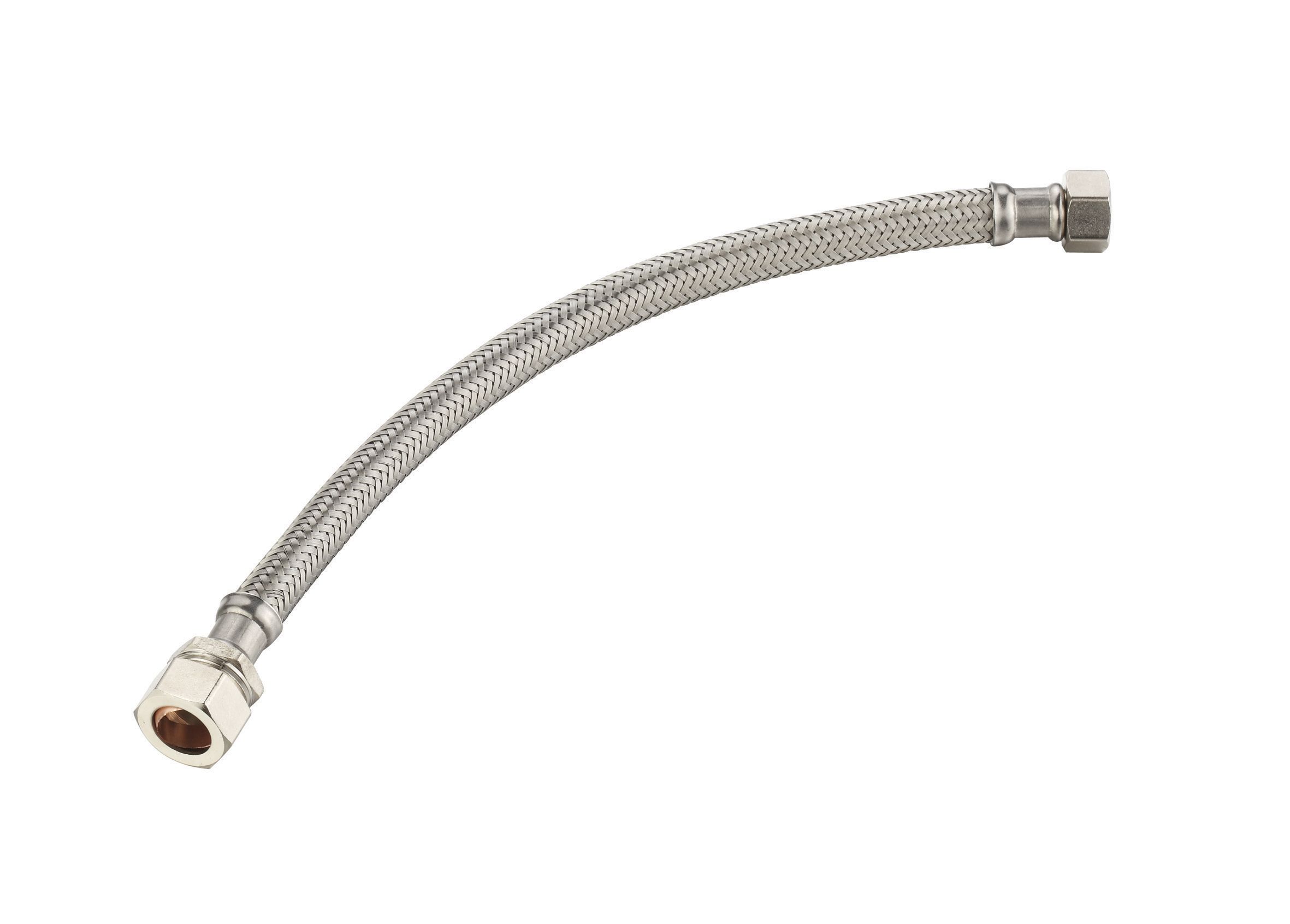 Flexible Hose, (L)0.9m (Dia)15mm Departments DIY at B&Q