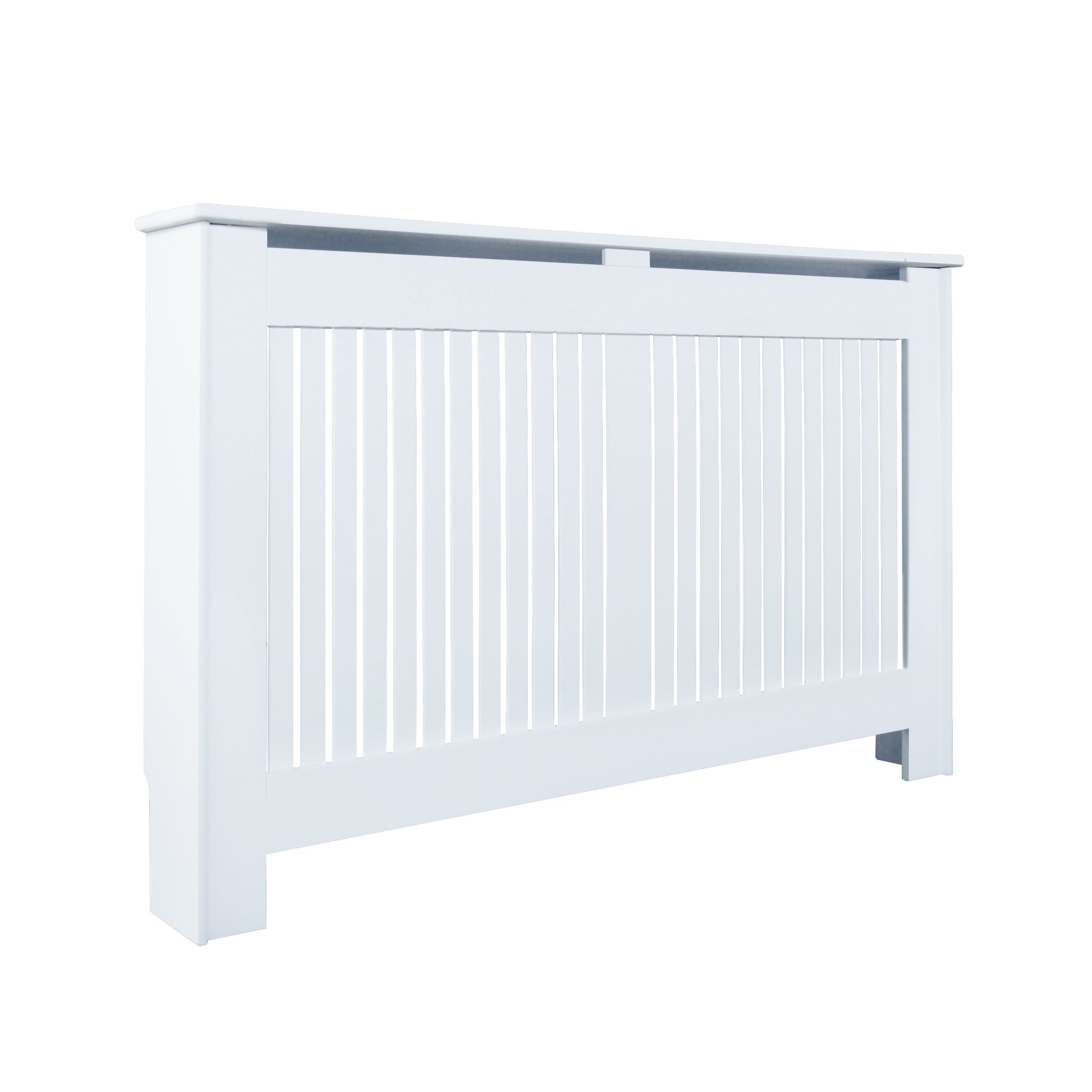 Kensington Large White Painted Radiator Cover 