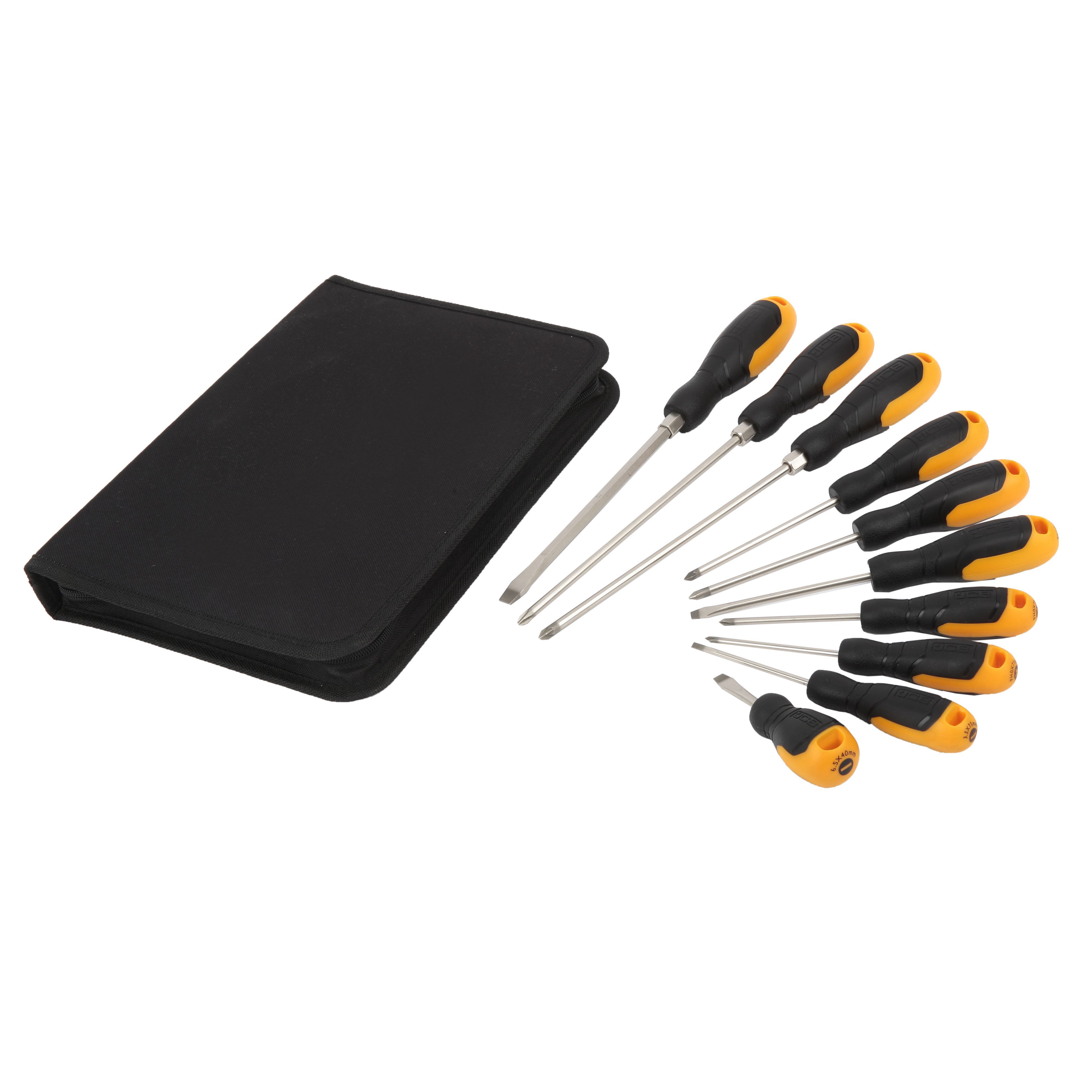 JCB 10 Piece Screwdriver Set Mixed Screwdriver Set | Departments | DIY ...