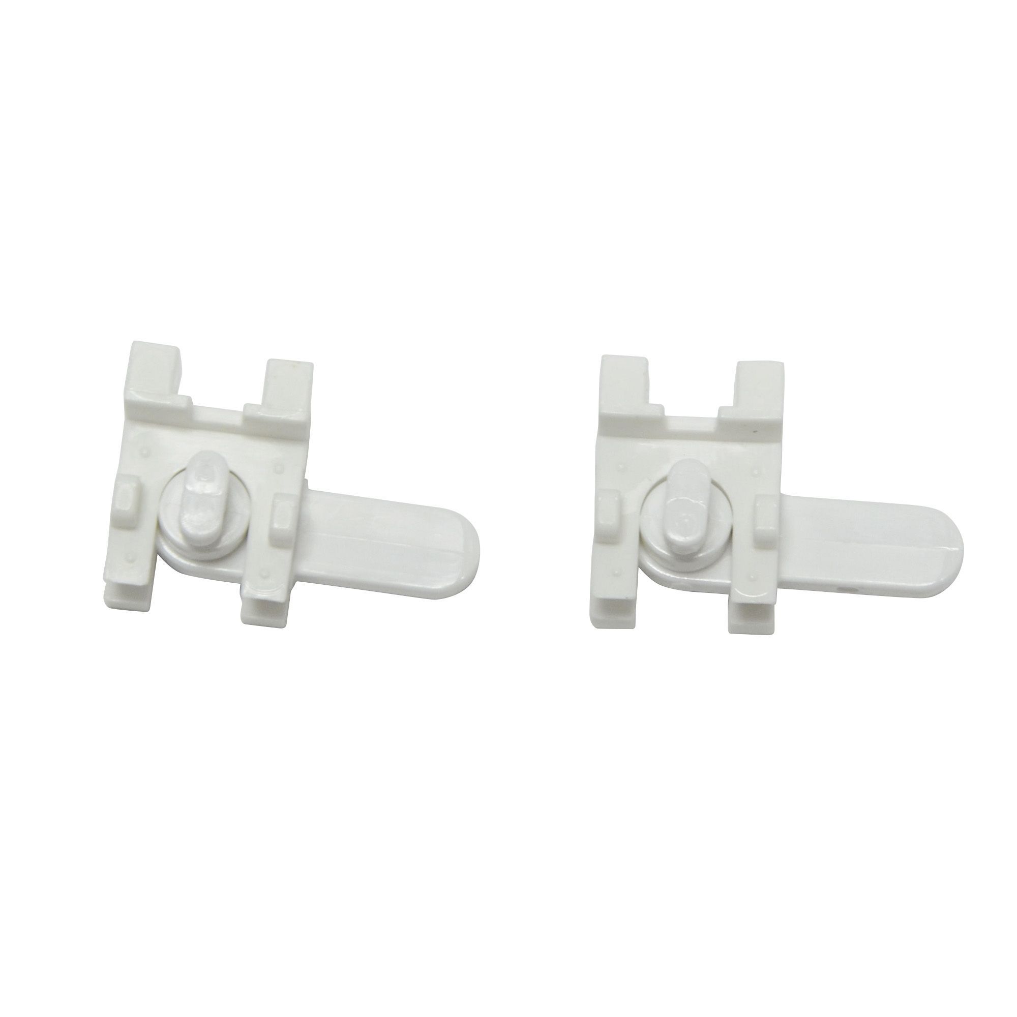 White Curtain Track End Stop (L)19.4mm, Pack of 2 | Departments | DIY ...