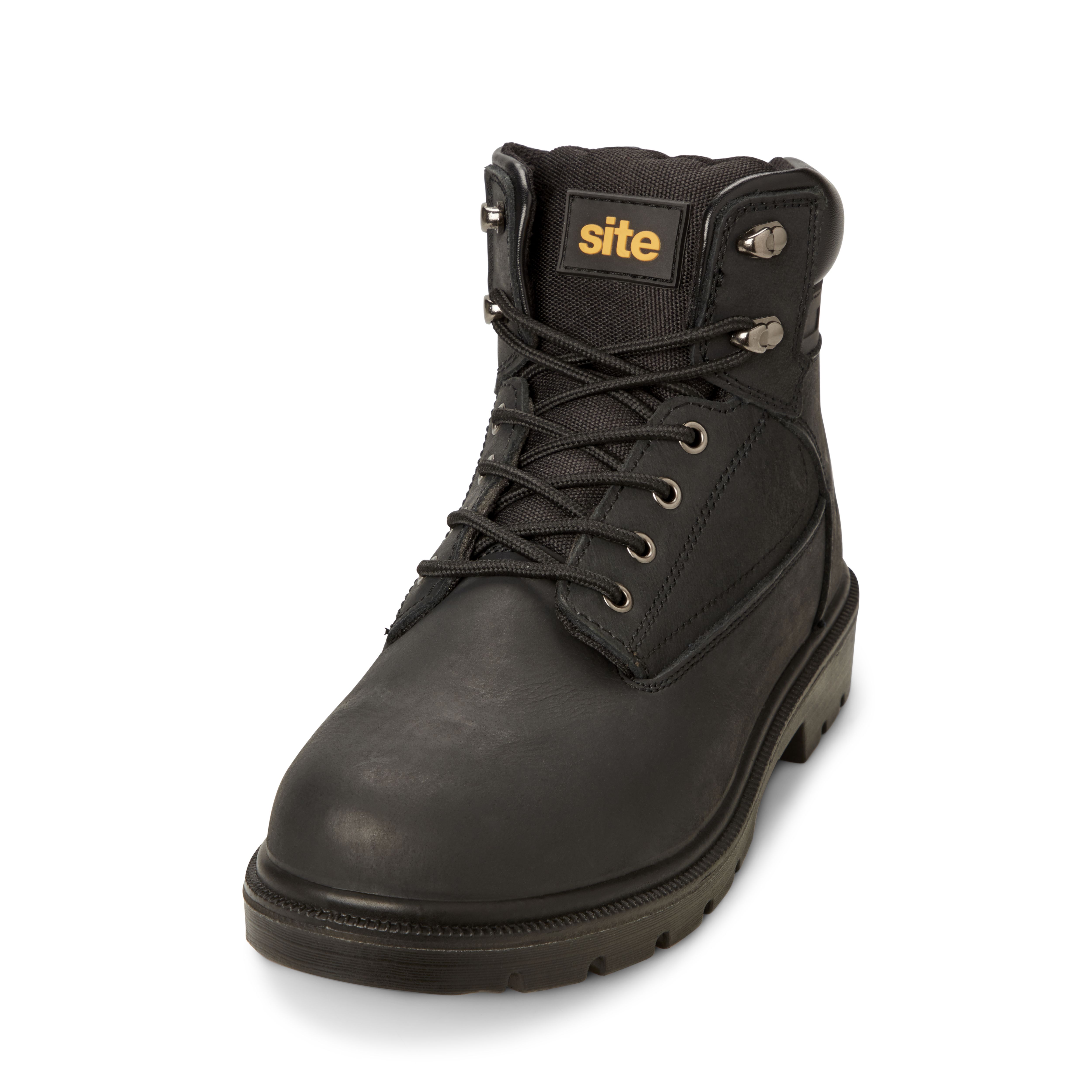 Marble Men's Black Safety boots, Size 9 