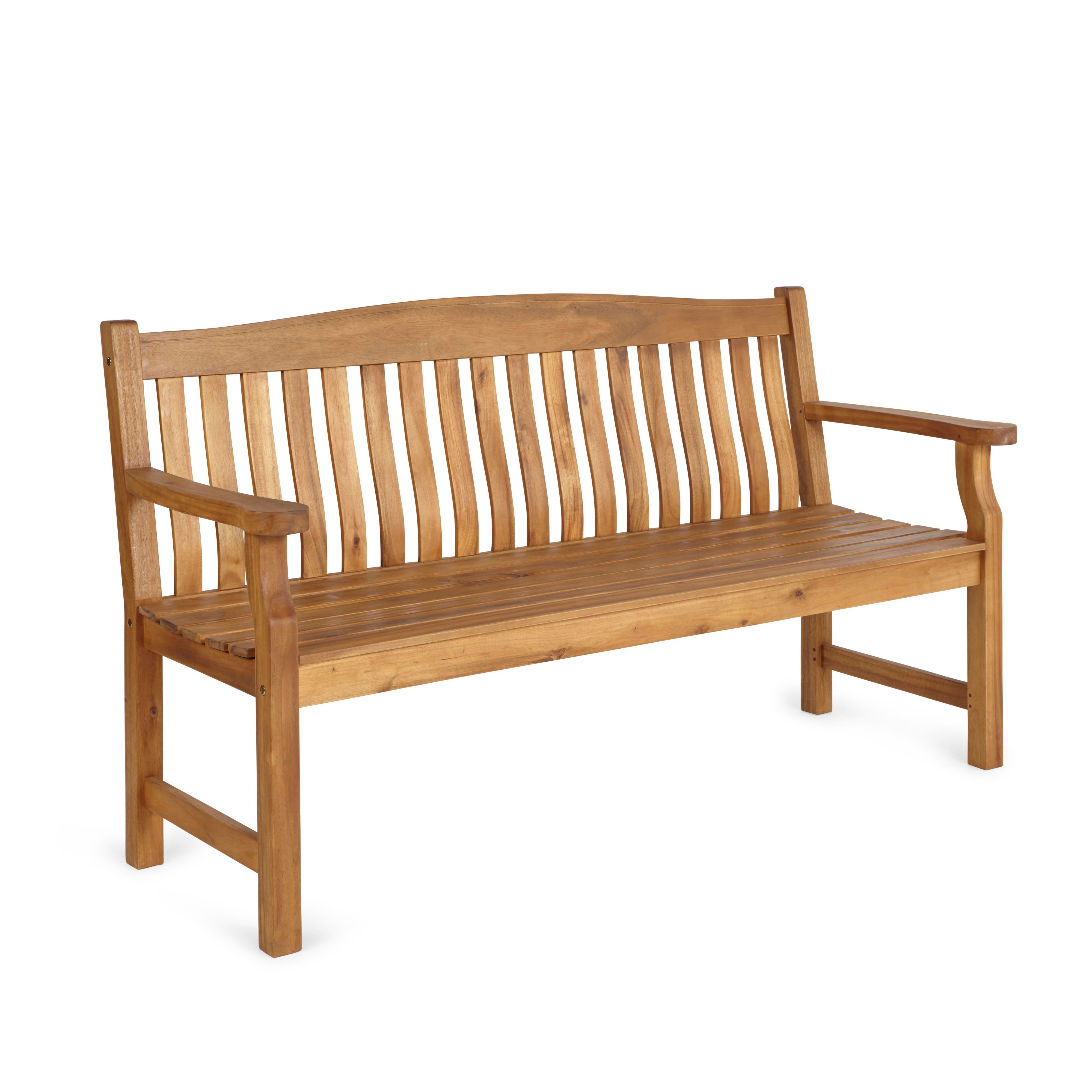 Somerton Wooden Bench | Departments | DIY at B&amp;Q