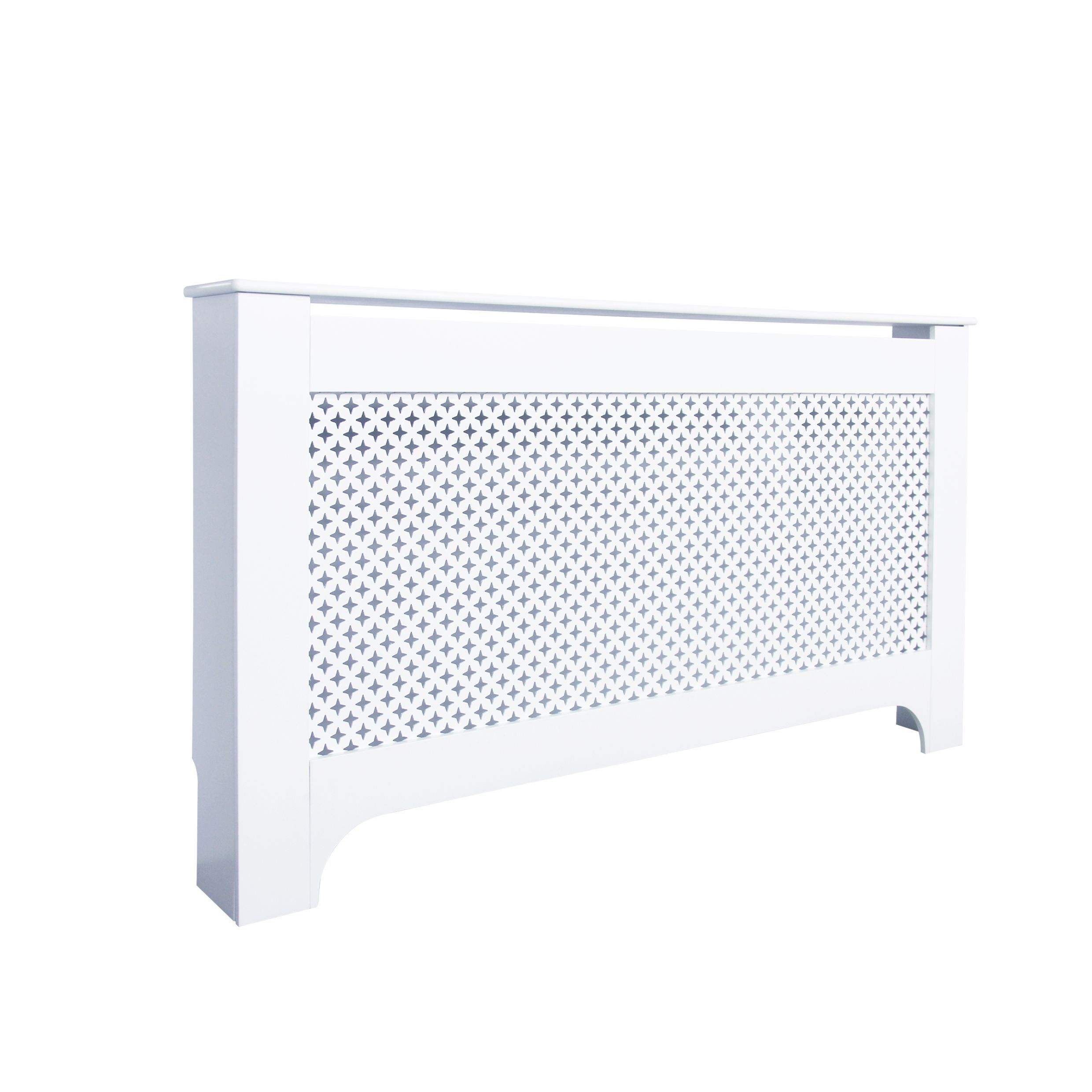 Richmond Large White Radiator Cover Departments Diy At B Q