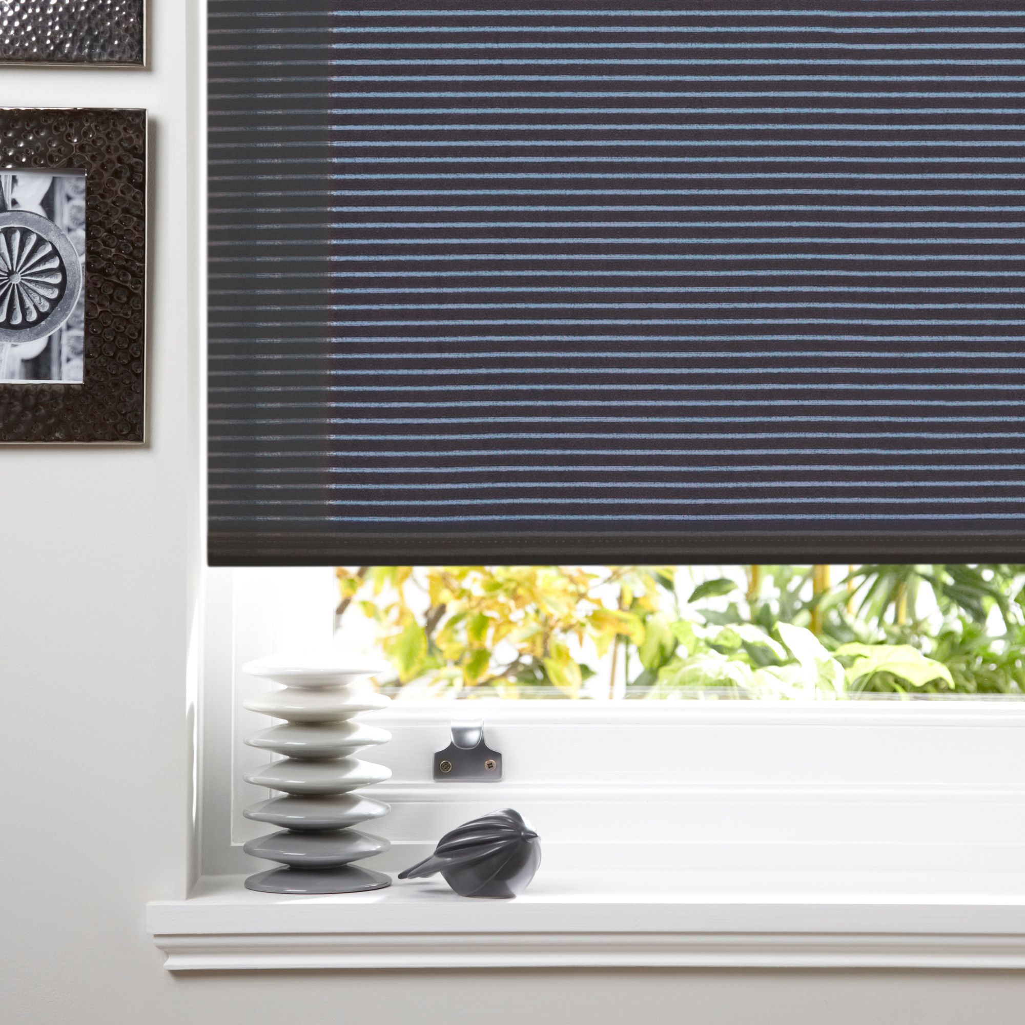 Colours Alexsa Corded Grey Roller Blind (L)160 cm (W)120 cm