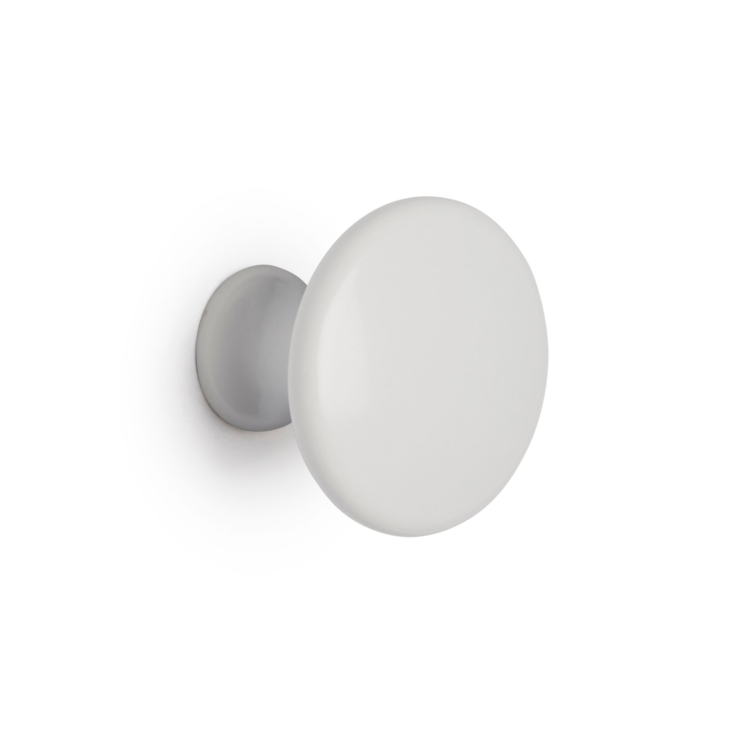 B&Q White Round Bedroom Knob Handle Departments DIY at B&Q