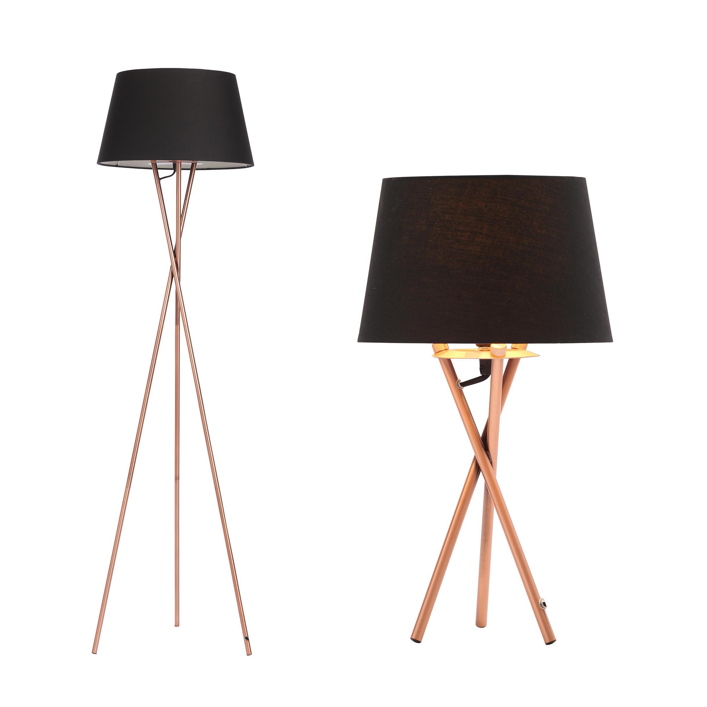 Caen Wood Effect Floor Lamp | Departments | DIY At B&Q