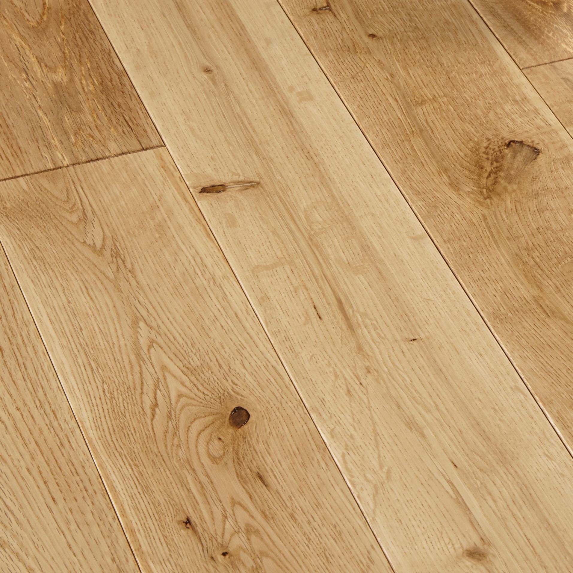 Colours Rondo Natural Solid wood flooring 1.296 m� ...