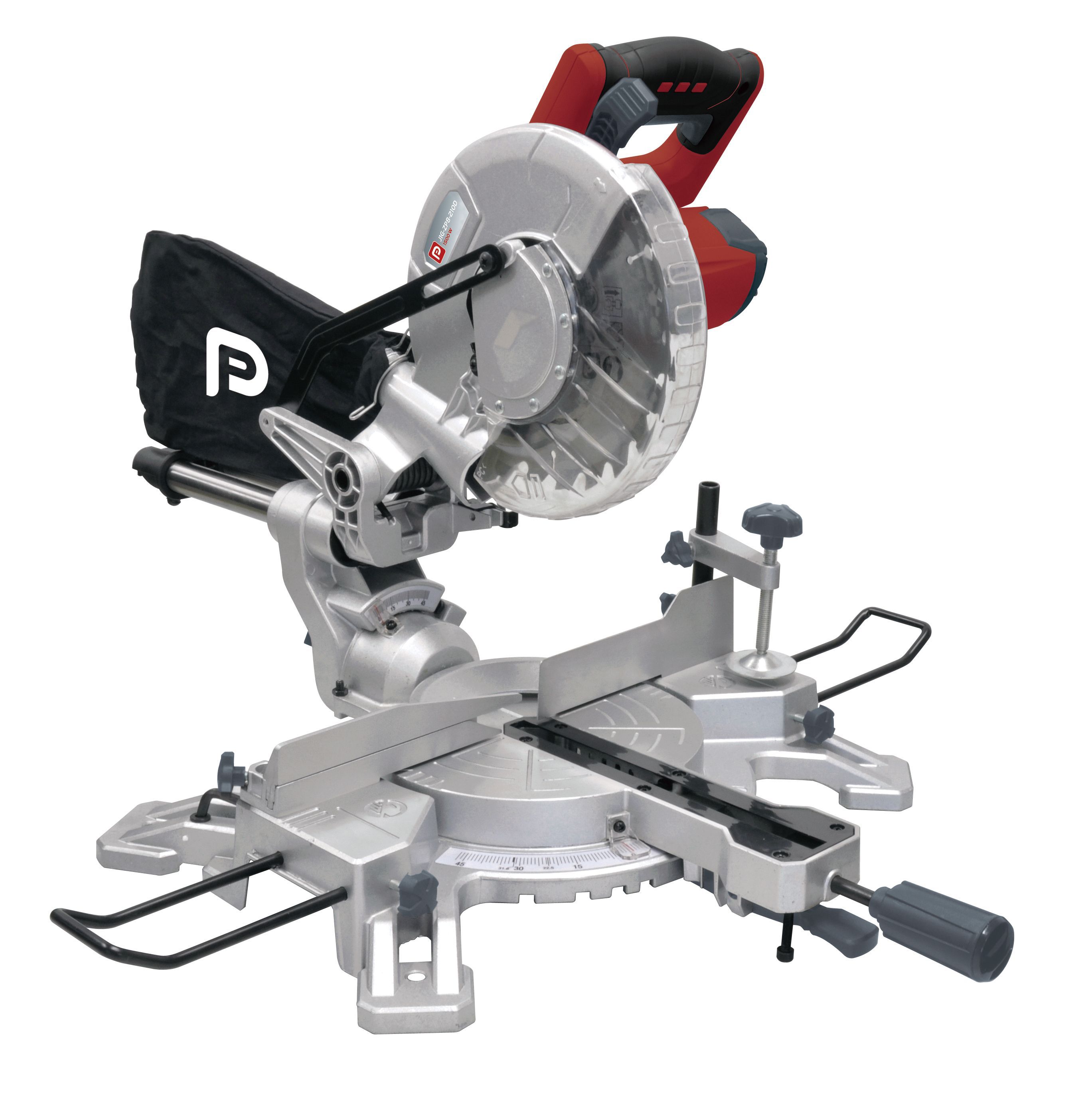 Performance Power 1500w 240v 210mm Sliding Mitre Saw Bms210m Departments Diy At B Q