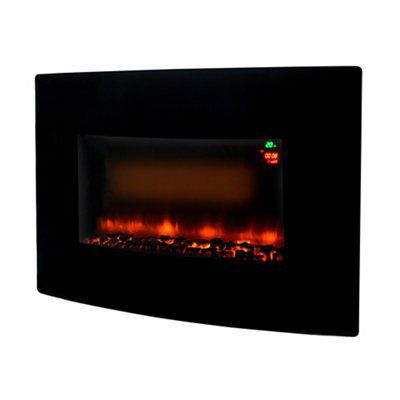 Beldray Fontana Black LED Fire | Departments | DIY at B&amp;Q