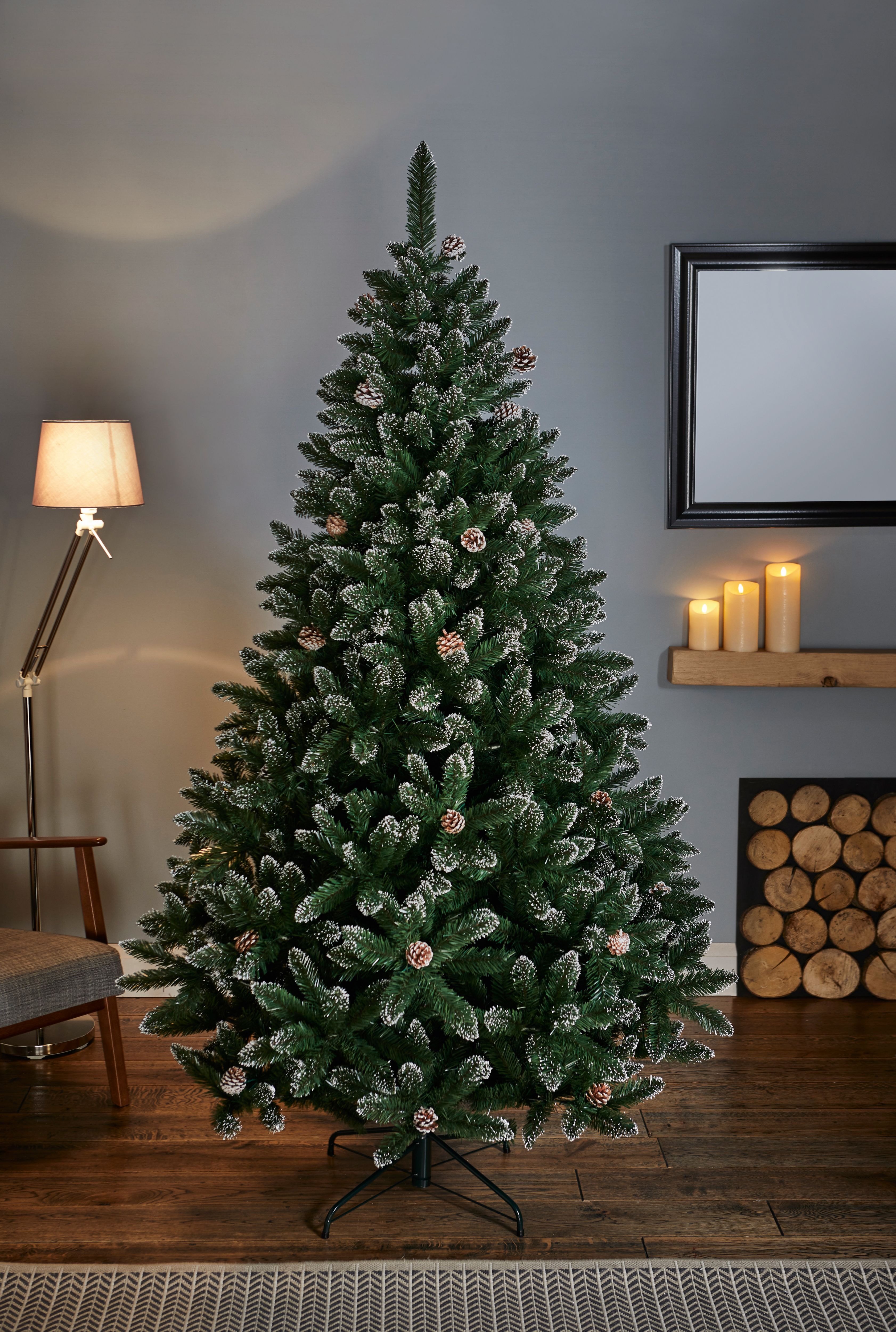 6Ft Rocky Mountain Pine Artificial Christmas Tree