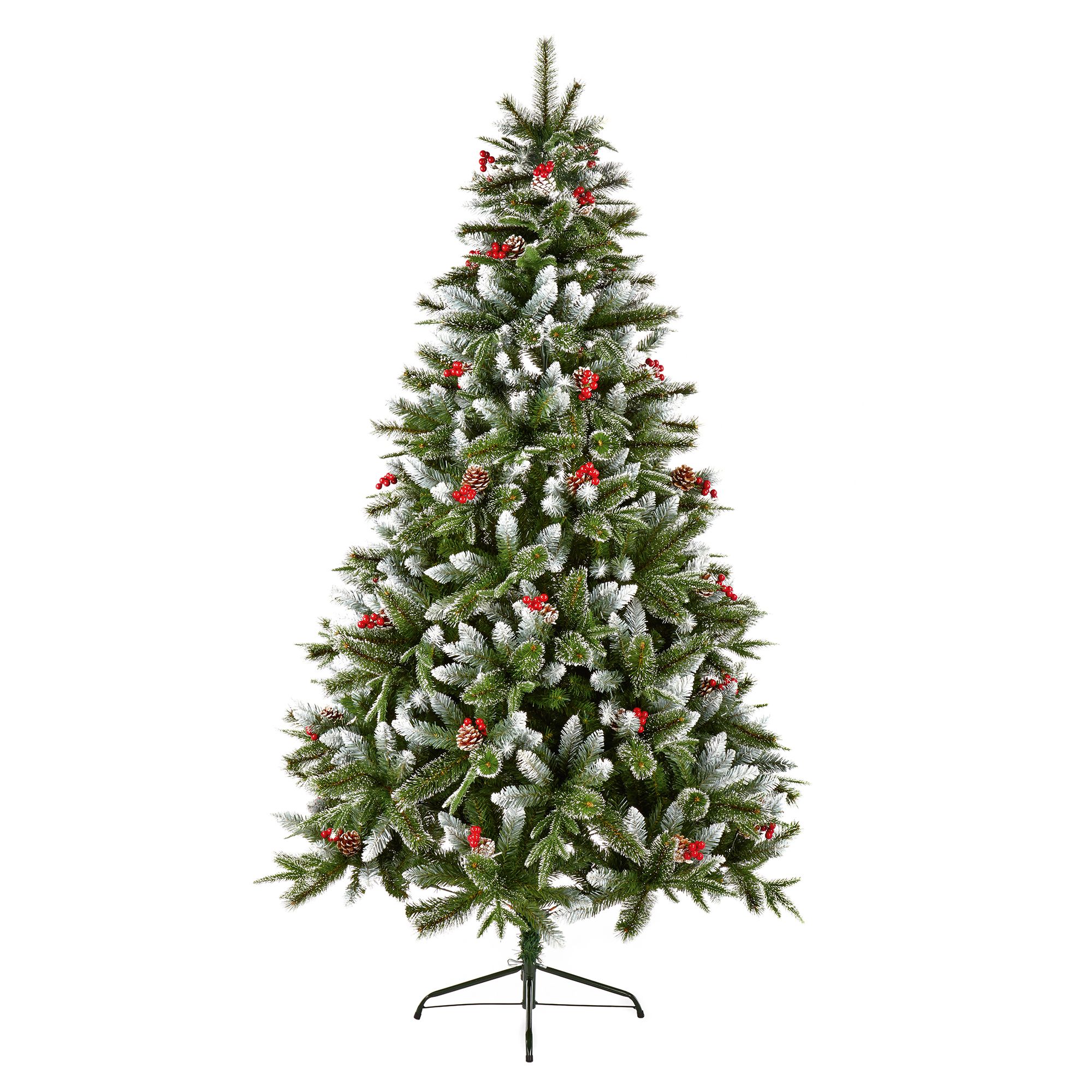 8ft New Jersey Spruce Artificial Christmas tree Departments DIY at B&Q