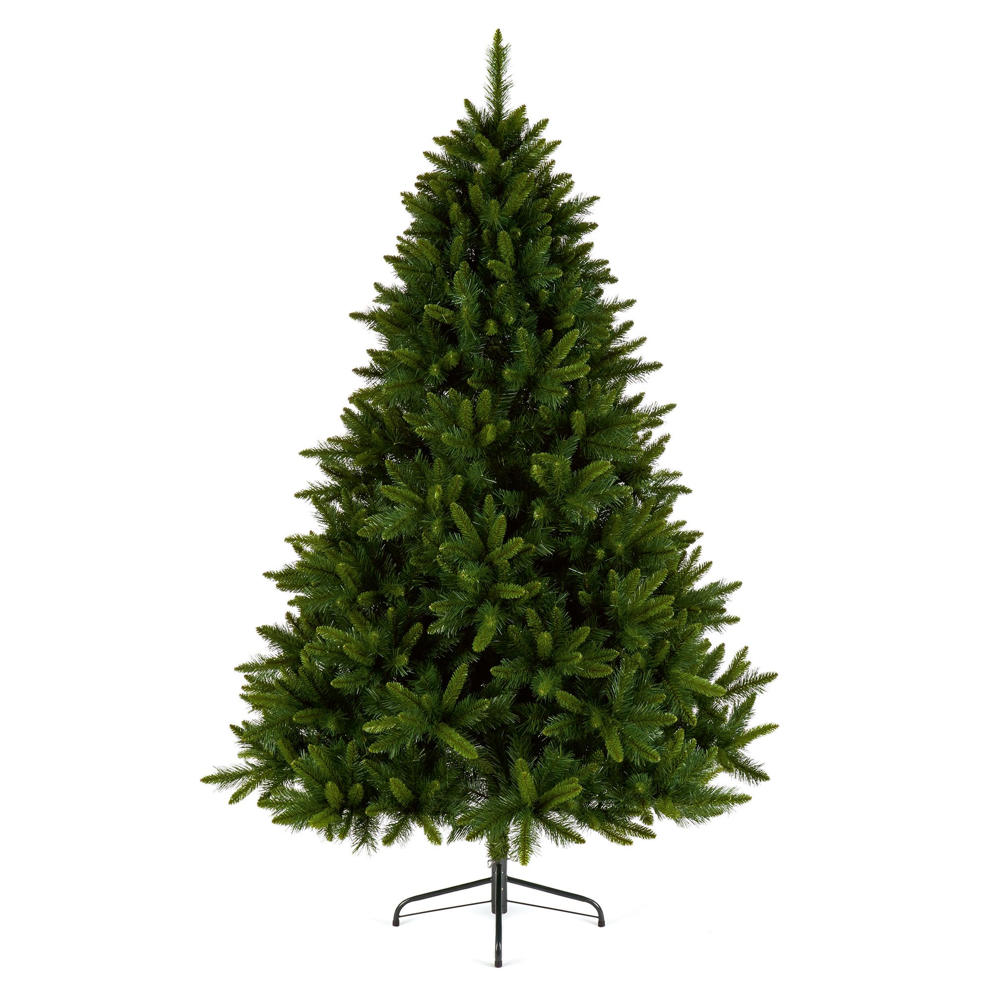 7ft King Pine Full Artificial Christmas tree | Departments | DIY at B&Q